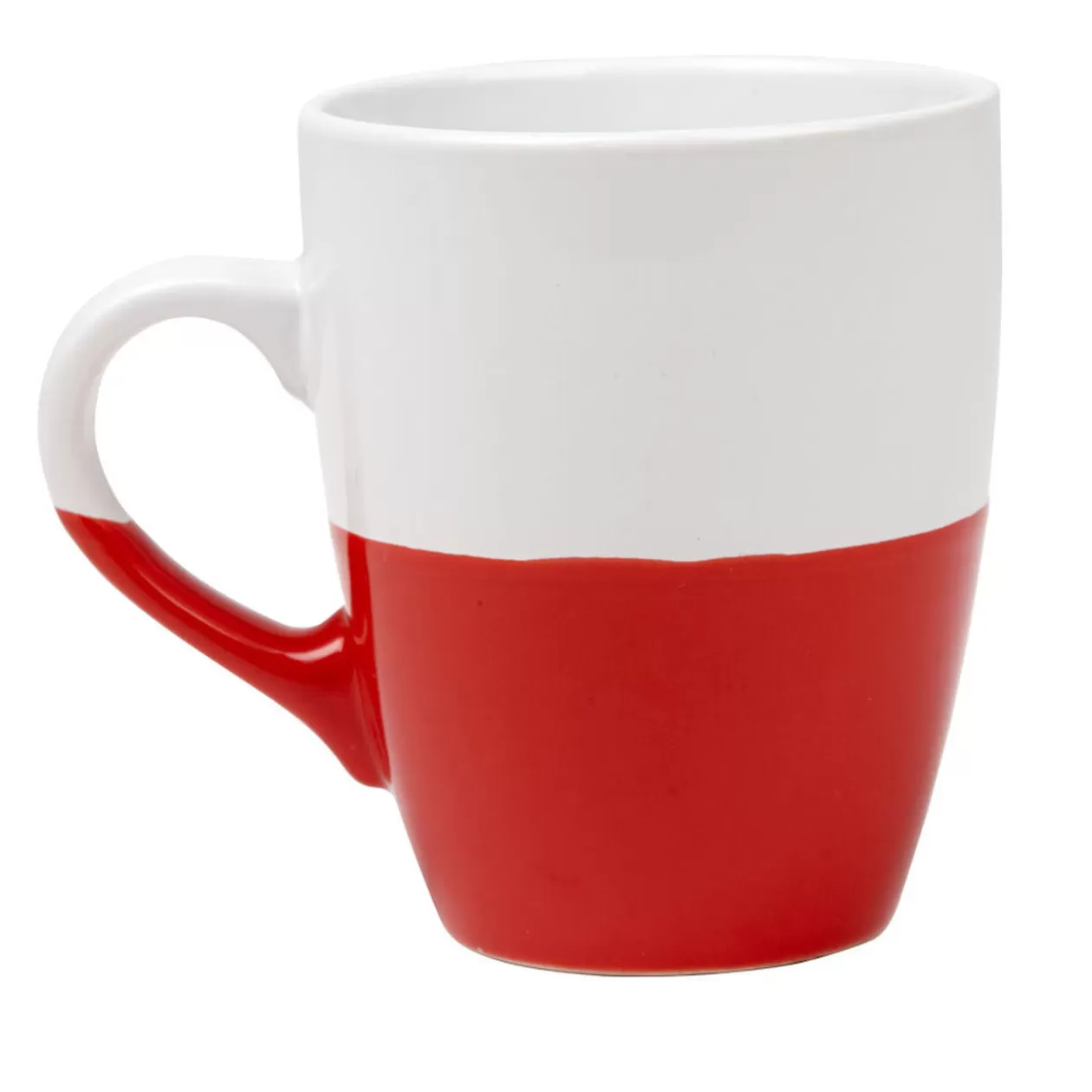 Mug bicolore blanc et rouge>Gifi Cheap