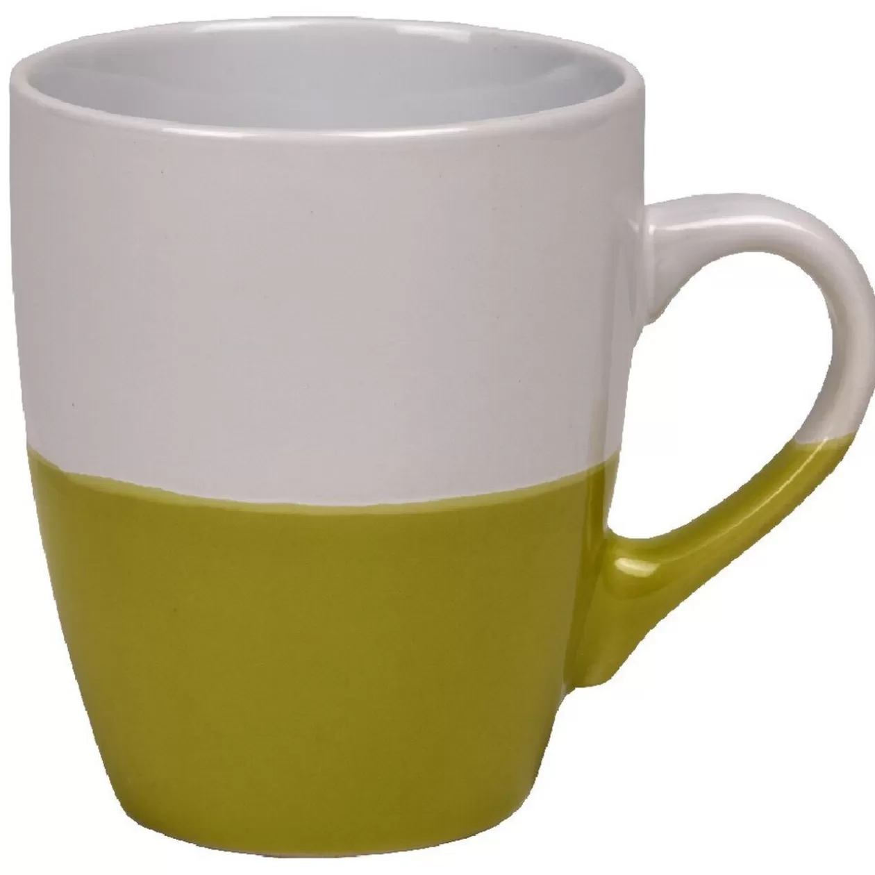 Mug bicolore blanc et vert>Gifi Fashion