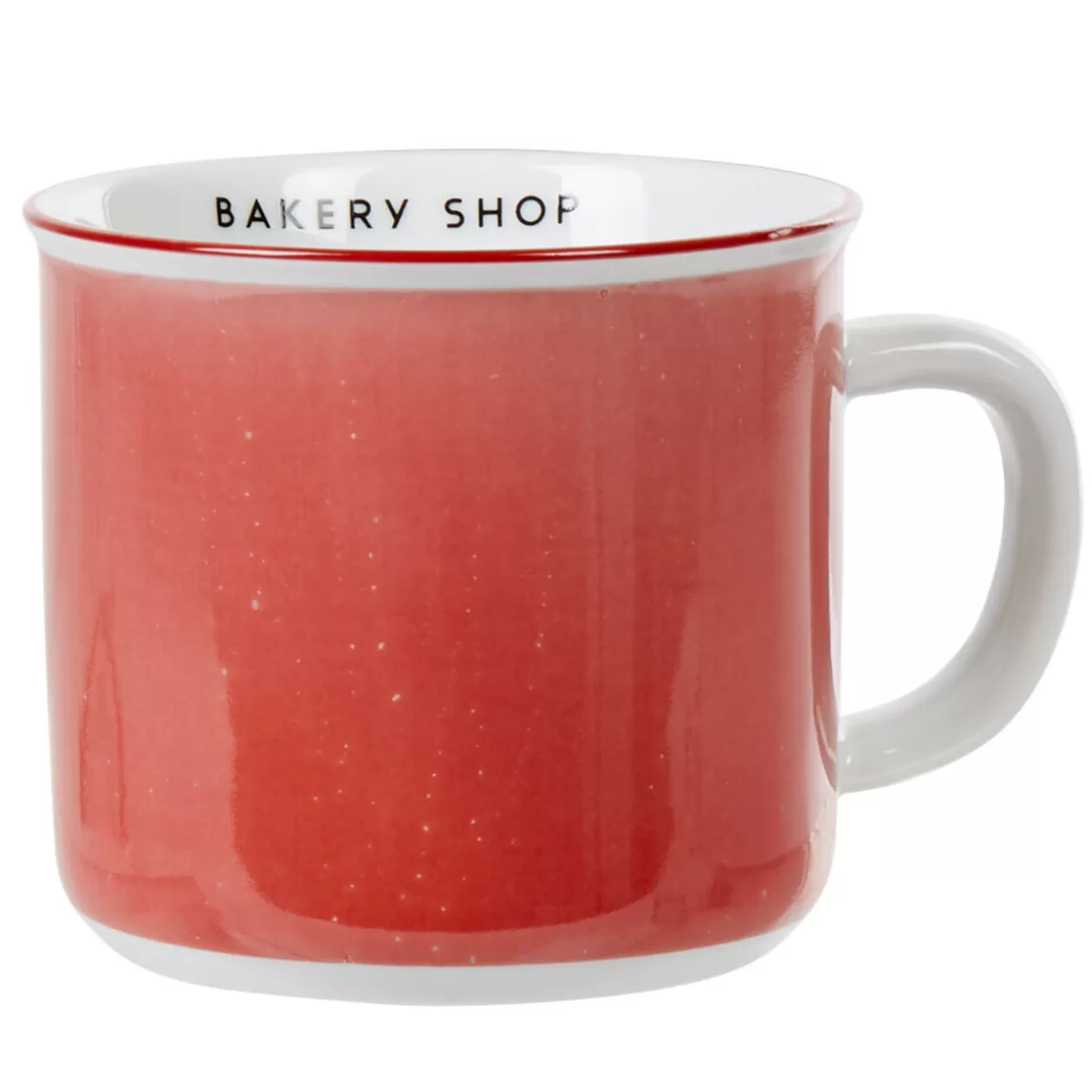 Mug bicolore rouge blanc collection Bakery>Gifi Shop