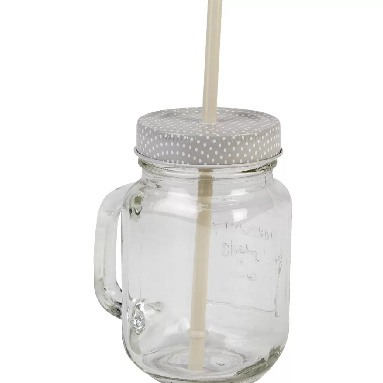 Gifi Mug bocal transparent avec paille< Conservation Alimentaire
