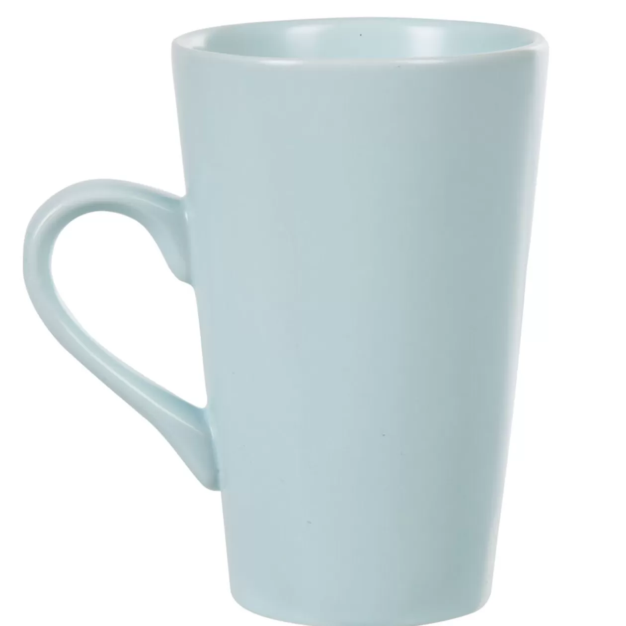 Mug conique en porcelaine vert d'eau>Gifi Flash Sale