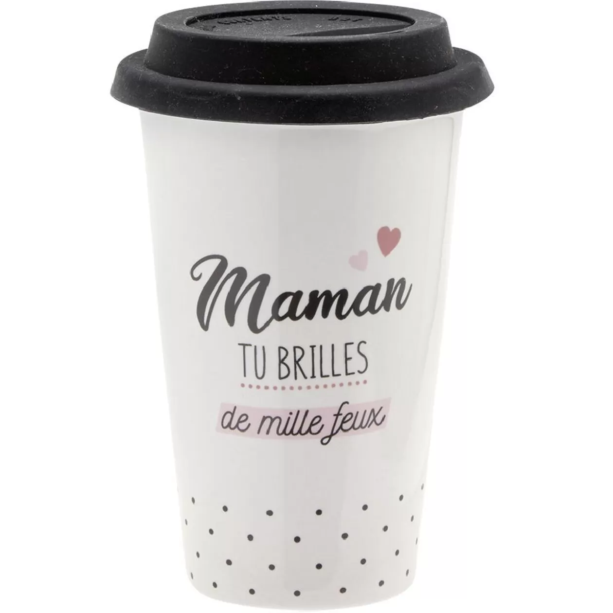 Gifi Mug de transport design Maman 400 ml< Vaisselle Et Accessoires De Table