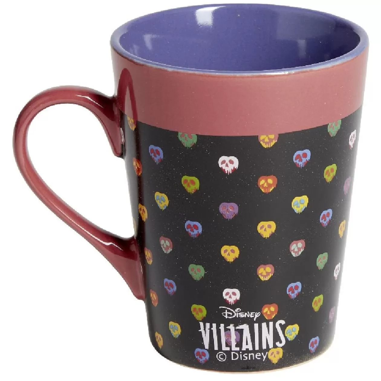 Mug Disney Villains Reine Méchante Grimhilde bleu et jaune H10,5cm>Gifi Outlet