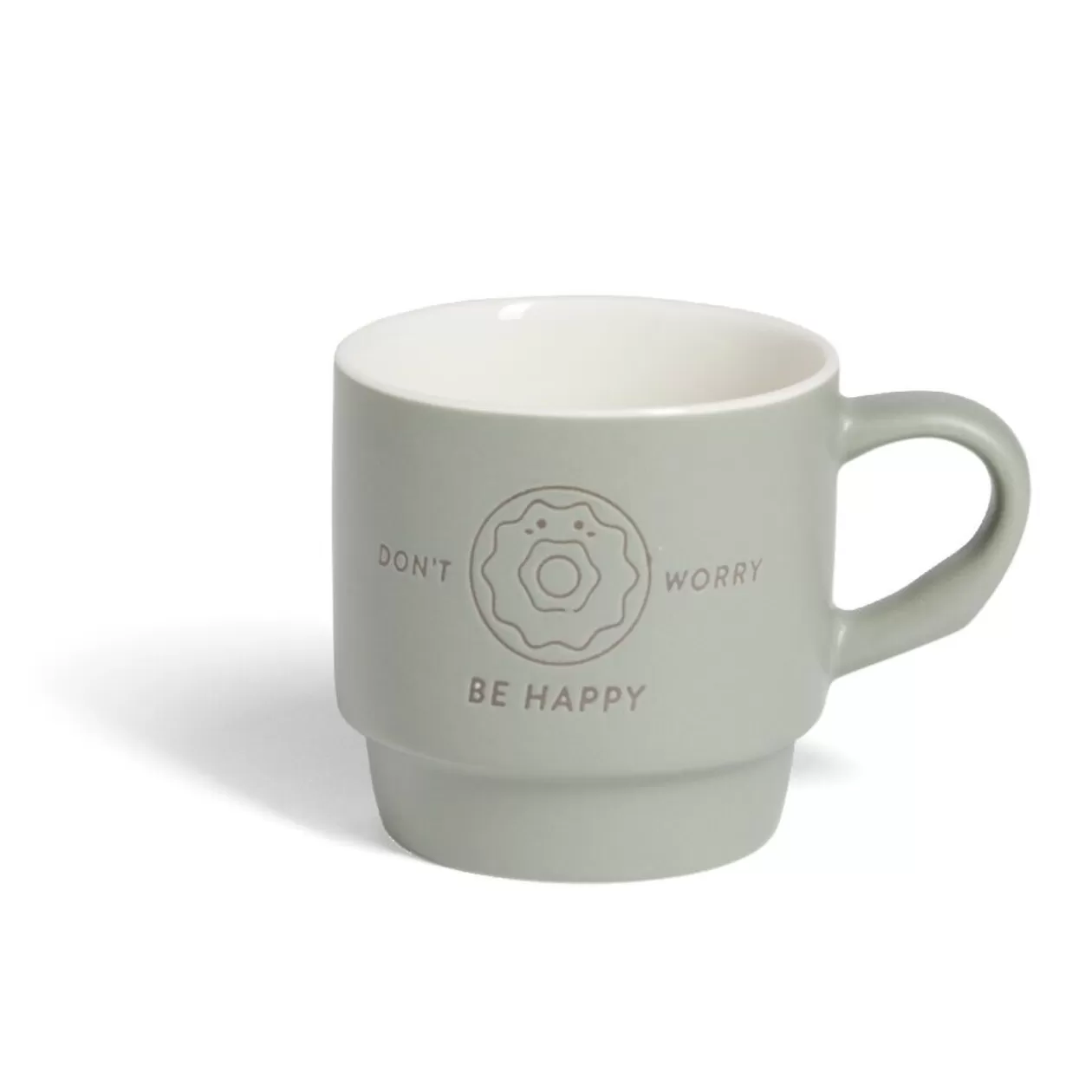 Gifi Mug empilables en céramique motifs et couleurs assorties 300ml - 4 pièces< Vaisselle Et Accessoires De Table