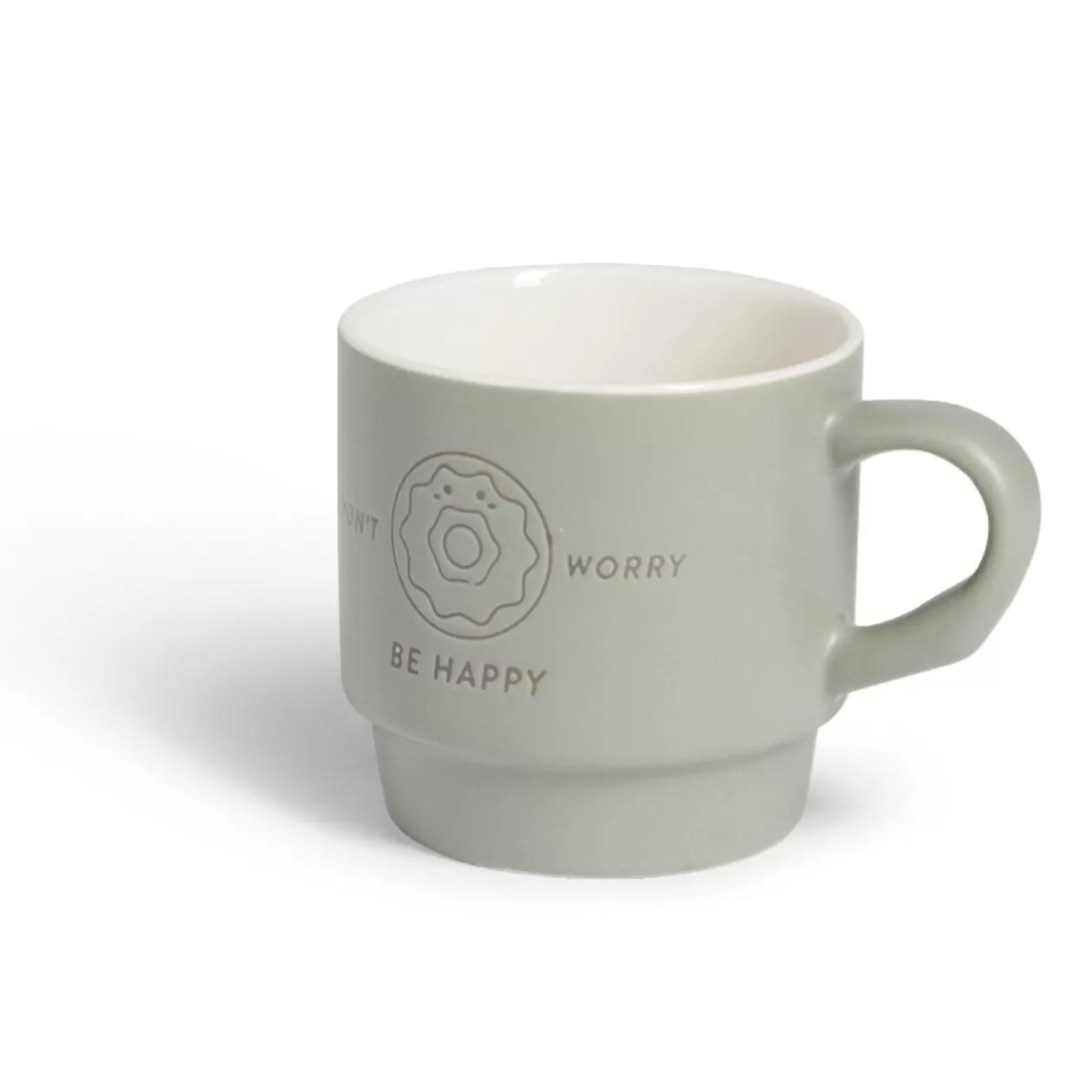 Gifi Mug empilables en céramique motifs et couleurs assorties 300ml - 4 pièces< Vaisselle Et Accessoires De Table