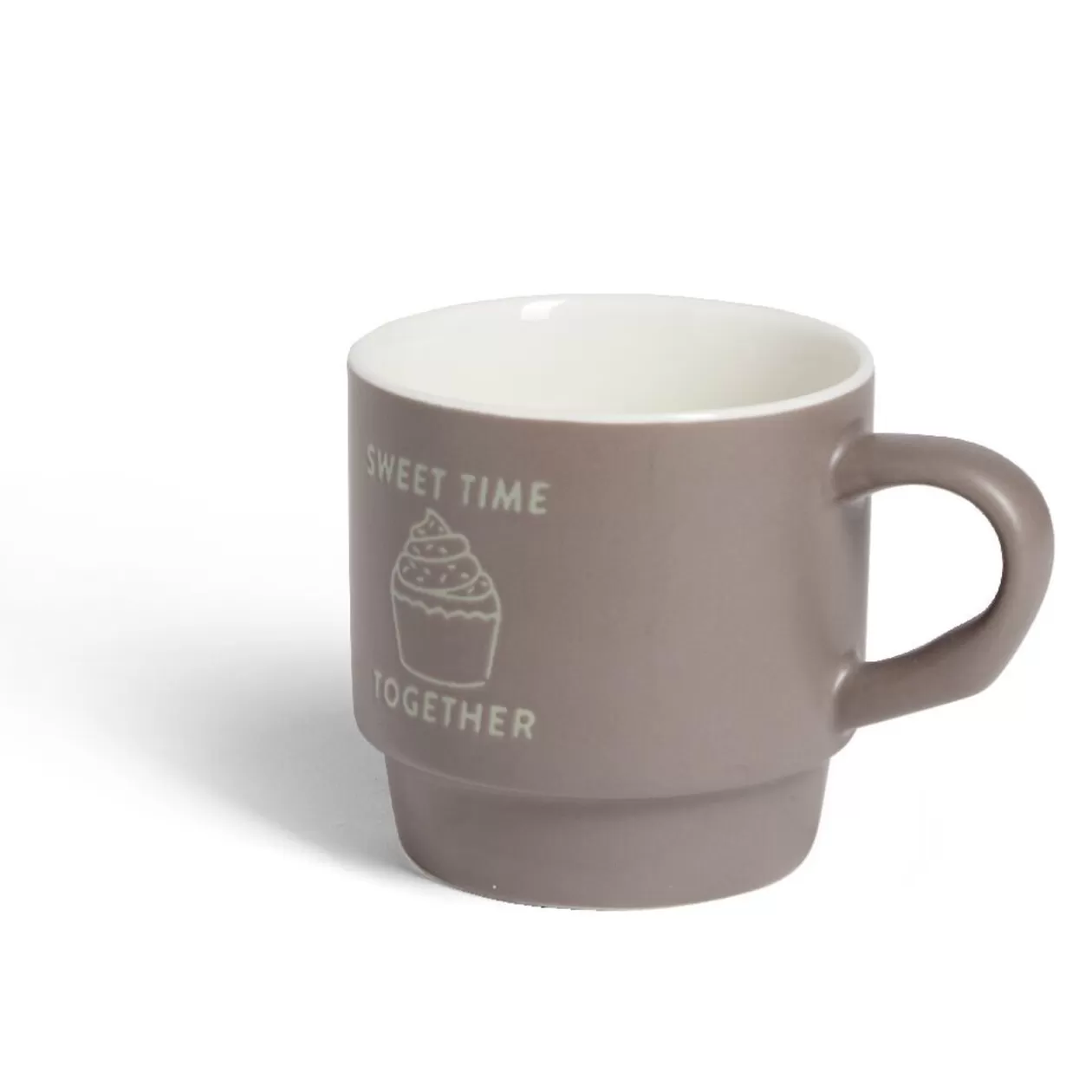 Gifi Mug empilables en céramique motifs et couleurs assorties 300ml - 4 pièces< Vaisselle Et Accessoires De Table