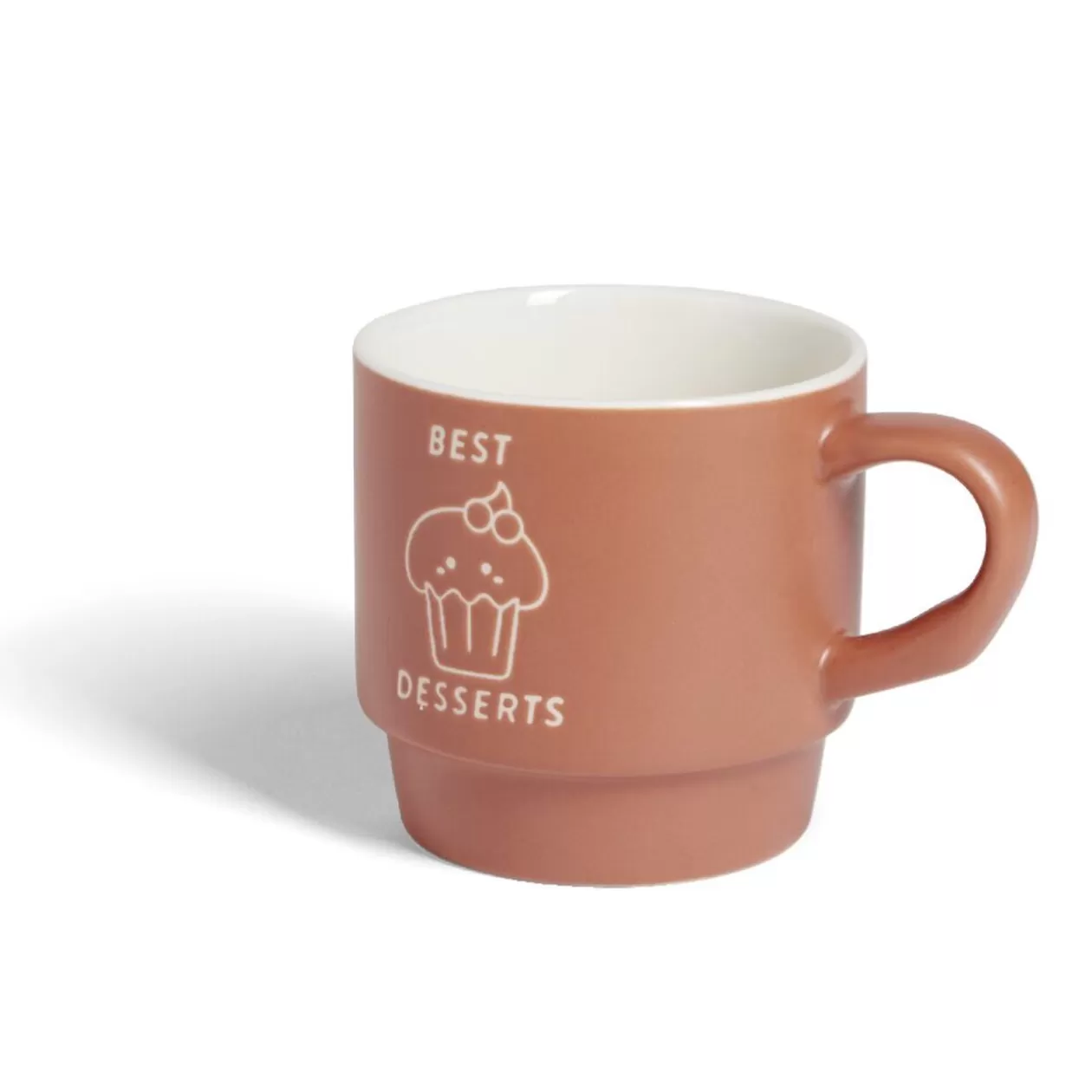 Gifi Mug empilables en céramique motifs et couleurs assorties 300ml - 4 pièces< Vaisselle Et Accessoires De Table