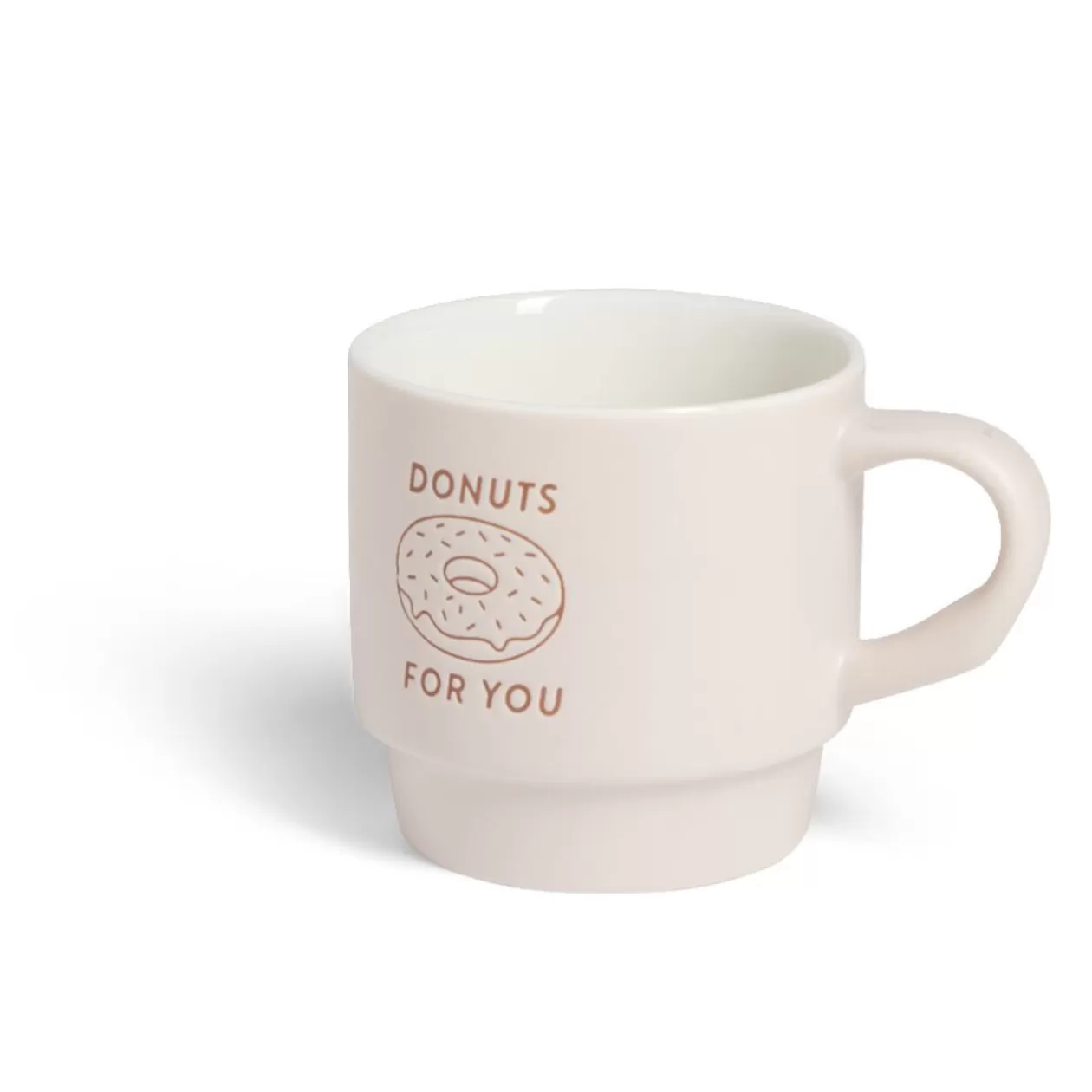 Gifi Mug empilables en céramique motifs et couleurs assorties 300ml - 4 pièces< Vaisselle Et Accessoires De Table