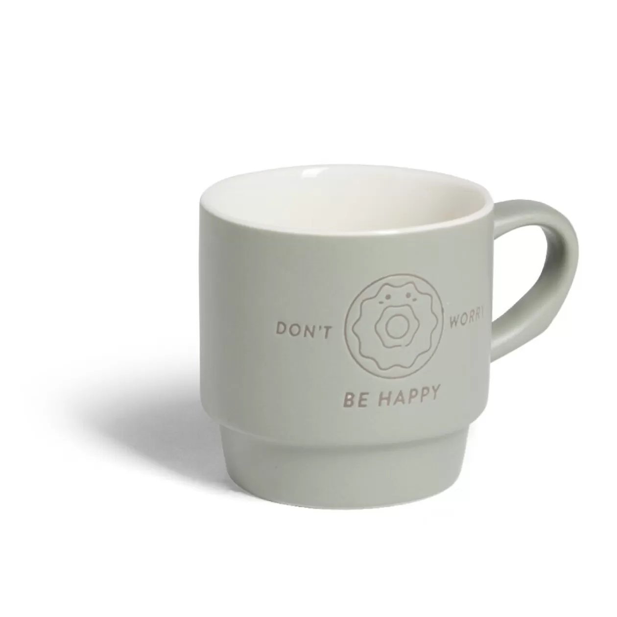 Gifi Mug empilables en céramique motifs et couleurs assorties 300ml - 4 pièces< Vaisselle Et Accessoires De Table