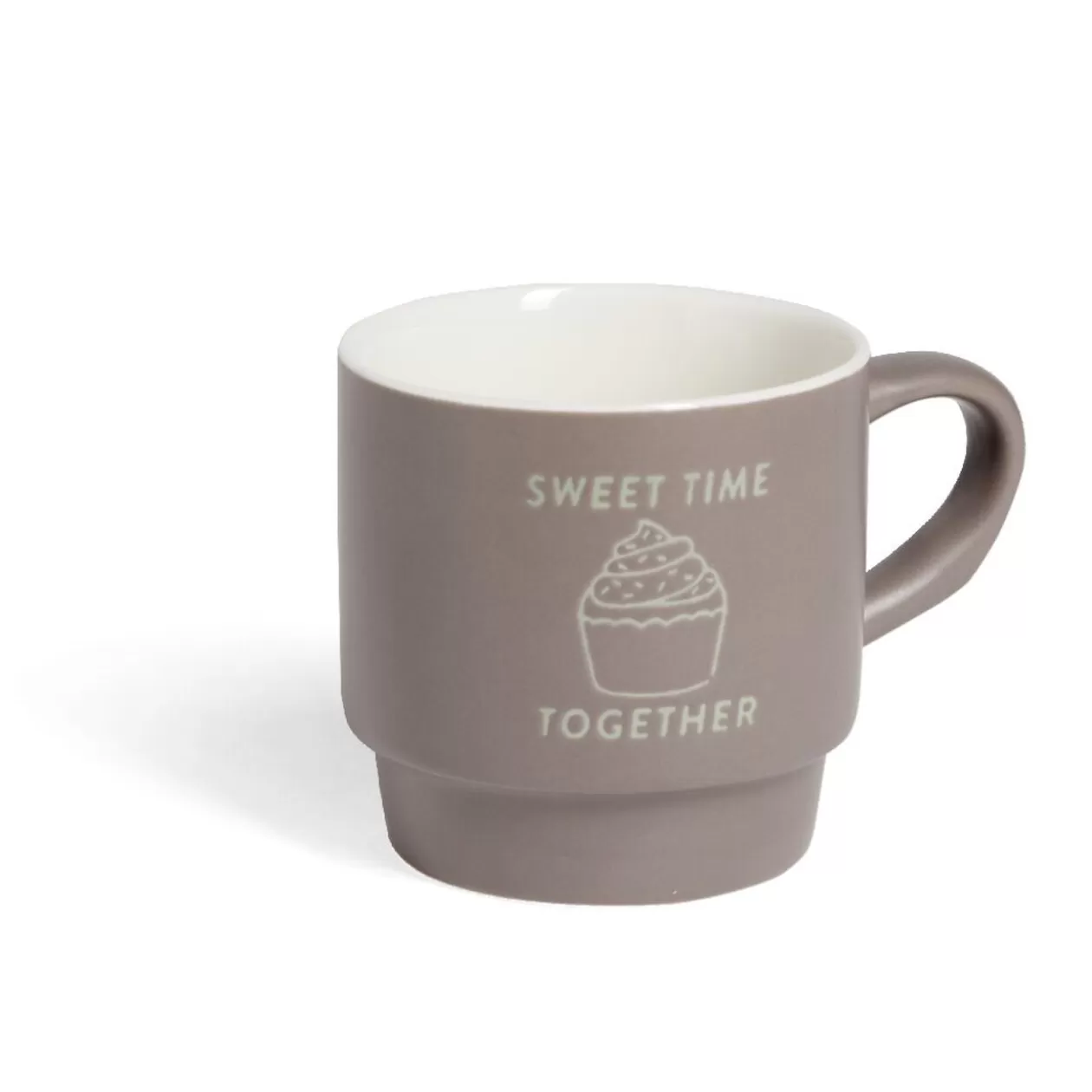 Gifi Mug empilables en céramique motifs et couleurs assorties 300ml - 4 pièces< Vaisselle Et Accessoires De Table