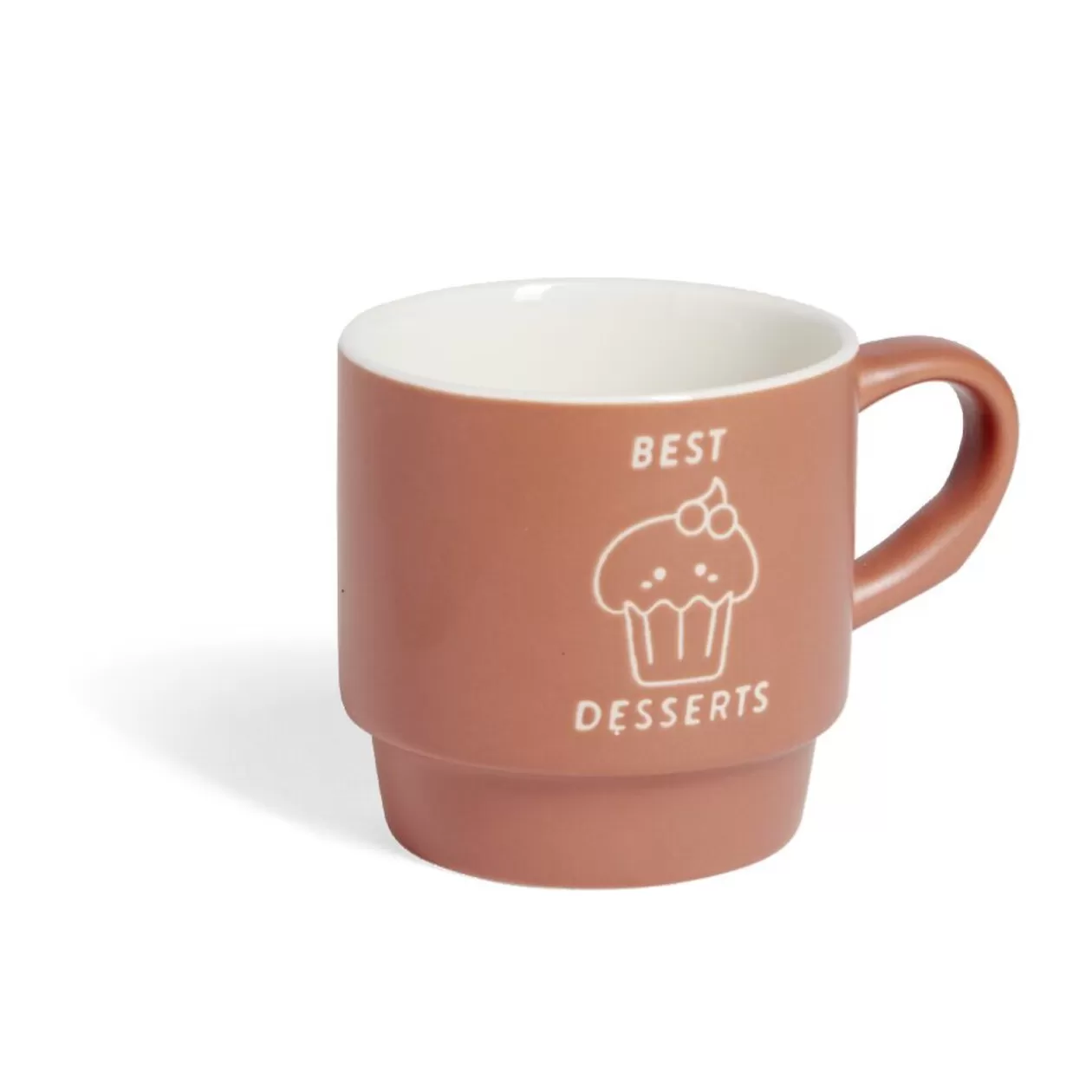Gifi Mug empilables en céramique motifs et couleurs assorties 300ml - 4 pièces< Vaisselle Et Accessoires De Table