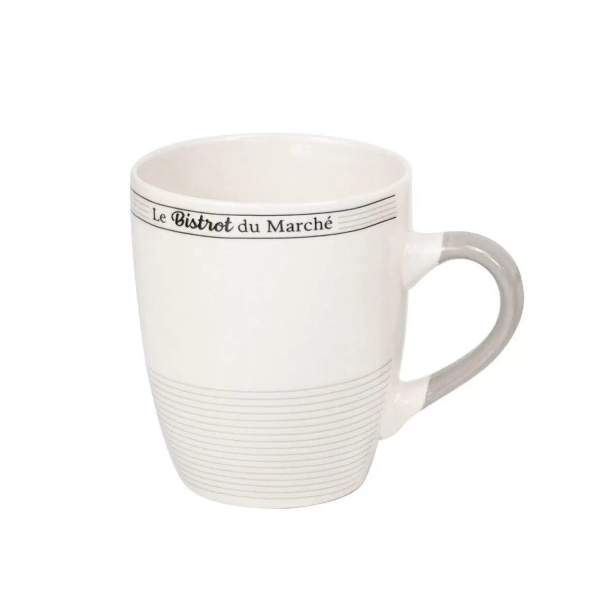 Mug en porcelaine design Bistrot du Marché 33 cl>Gifi Sale