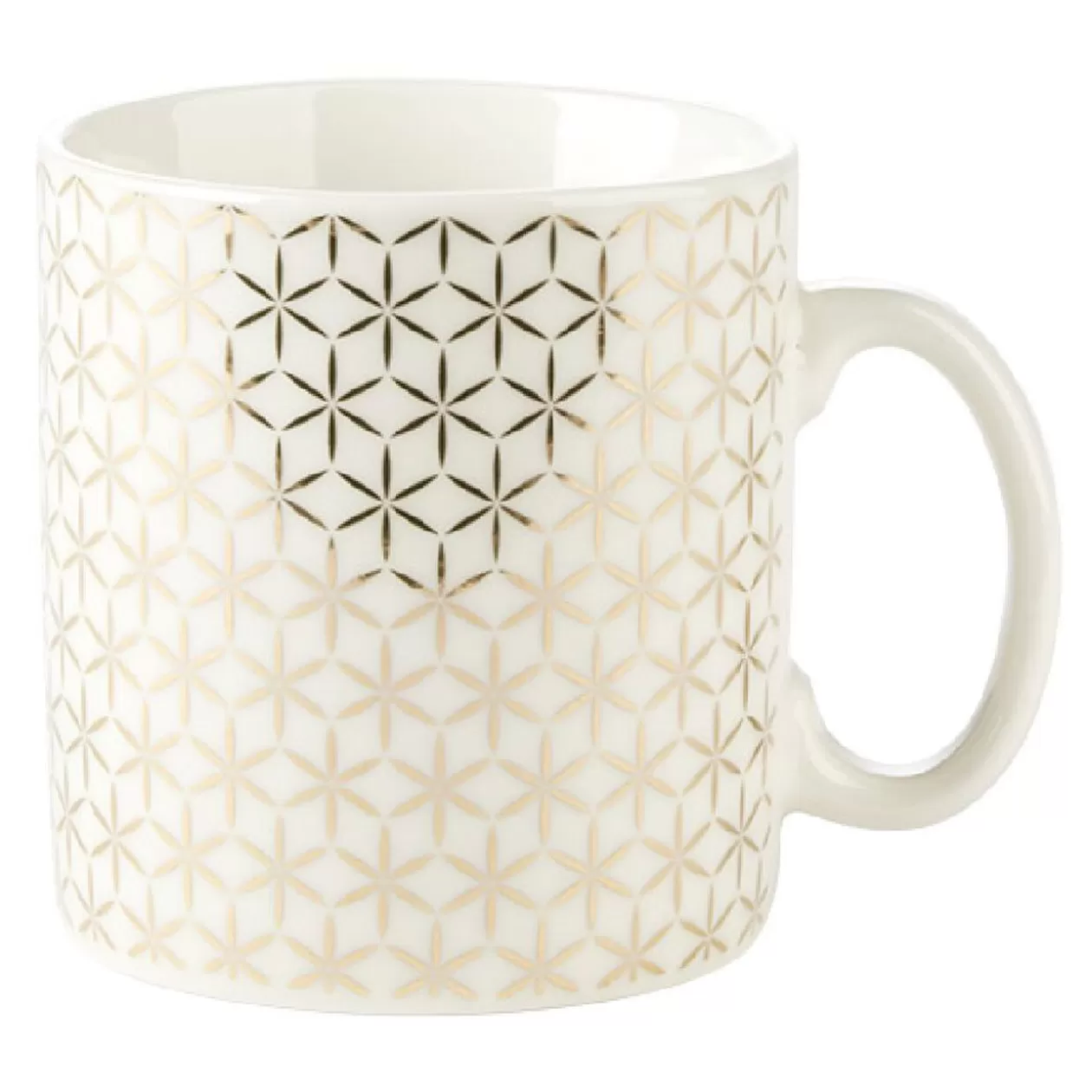 Gifi Mug en porcelaine motif étoiles dorées< Vaisselle Et Accessoires De Table