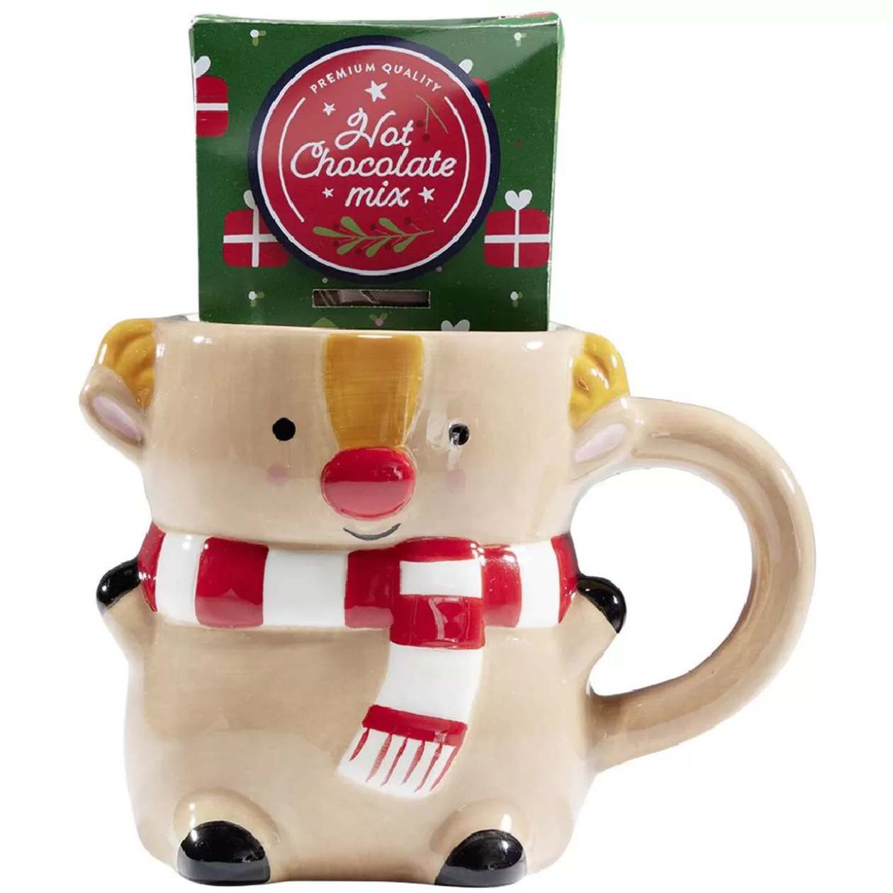 Mug forme personnage de Noël multicolore>Gifi Fashion