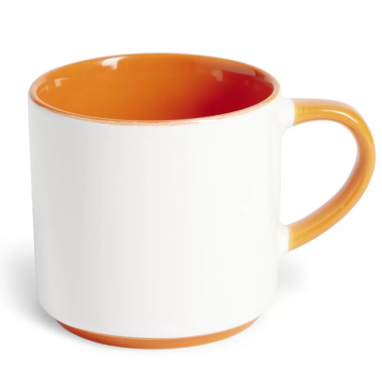 Mug grès bicolore 450mL Ø8,5xH8cm>Gifi Shop