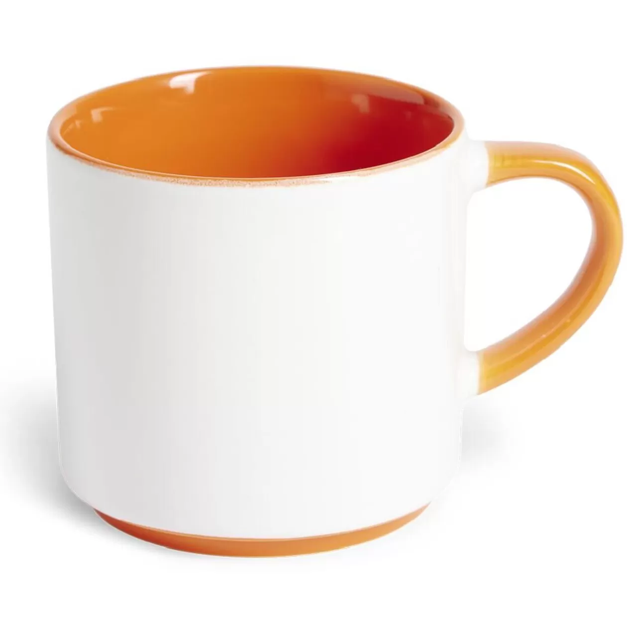 Mug grès bicolore 450mL Ø8,5xH8cm>Gifi Cheap