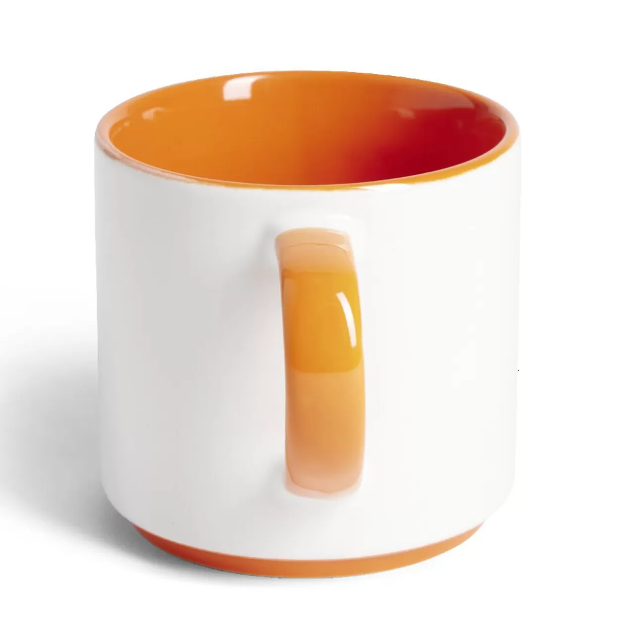 Mug grès bicolore 450mL Ø8,5xH8cm>Gifi Shop