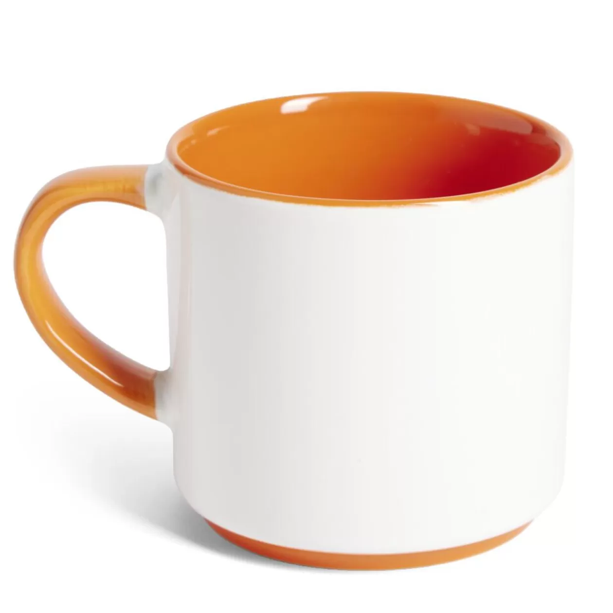 Mug grès bicolore 450mL Ø8,5xH8cm>Gifi Cheap