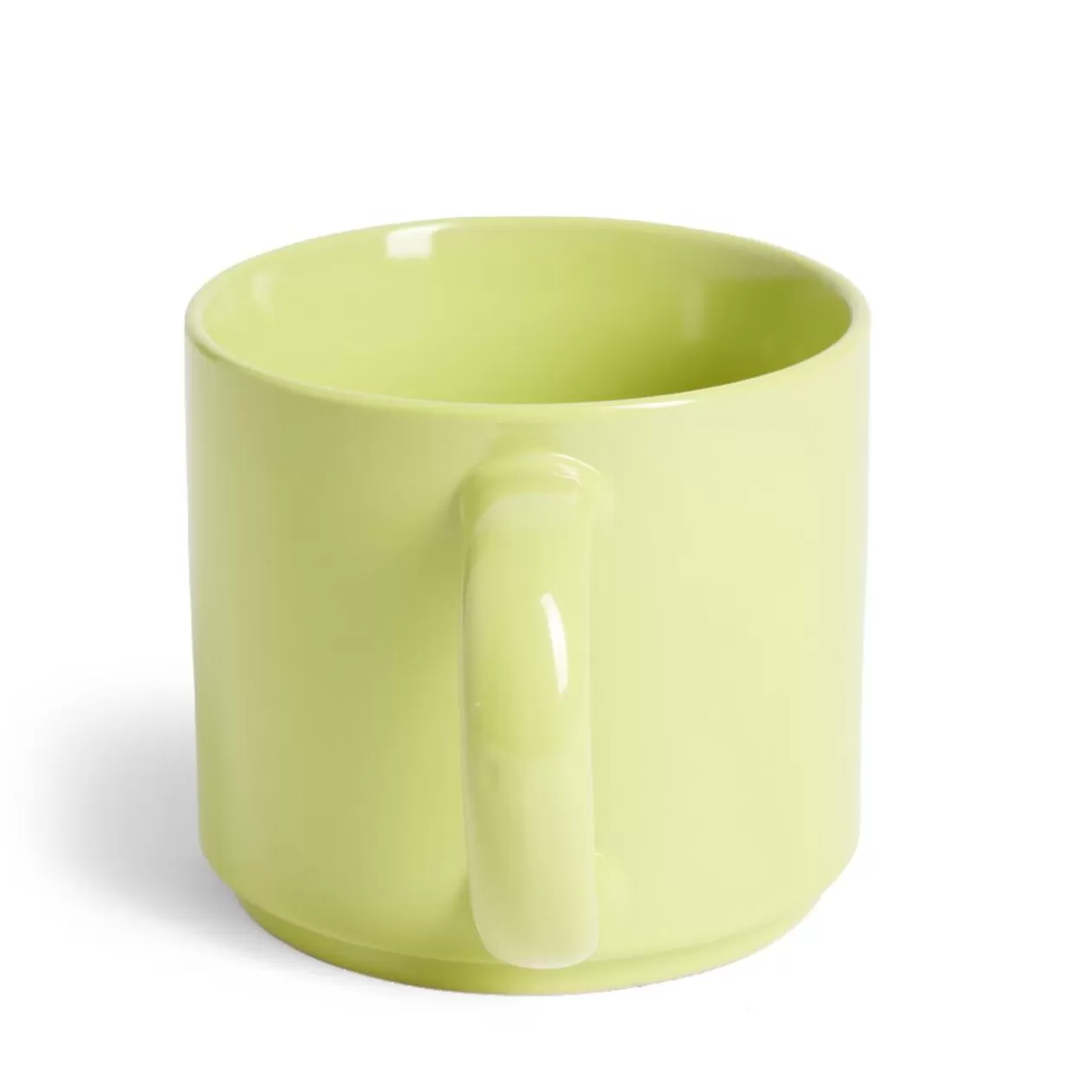 Mug grès jaune 500mL Ø9xH8cm>Gifi Online