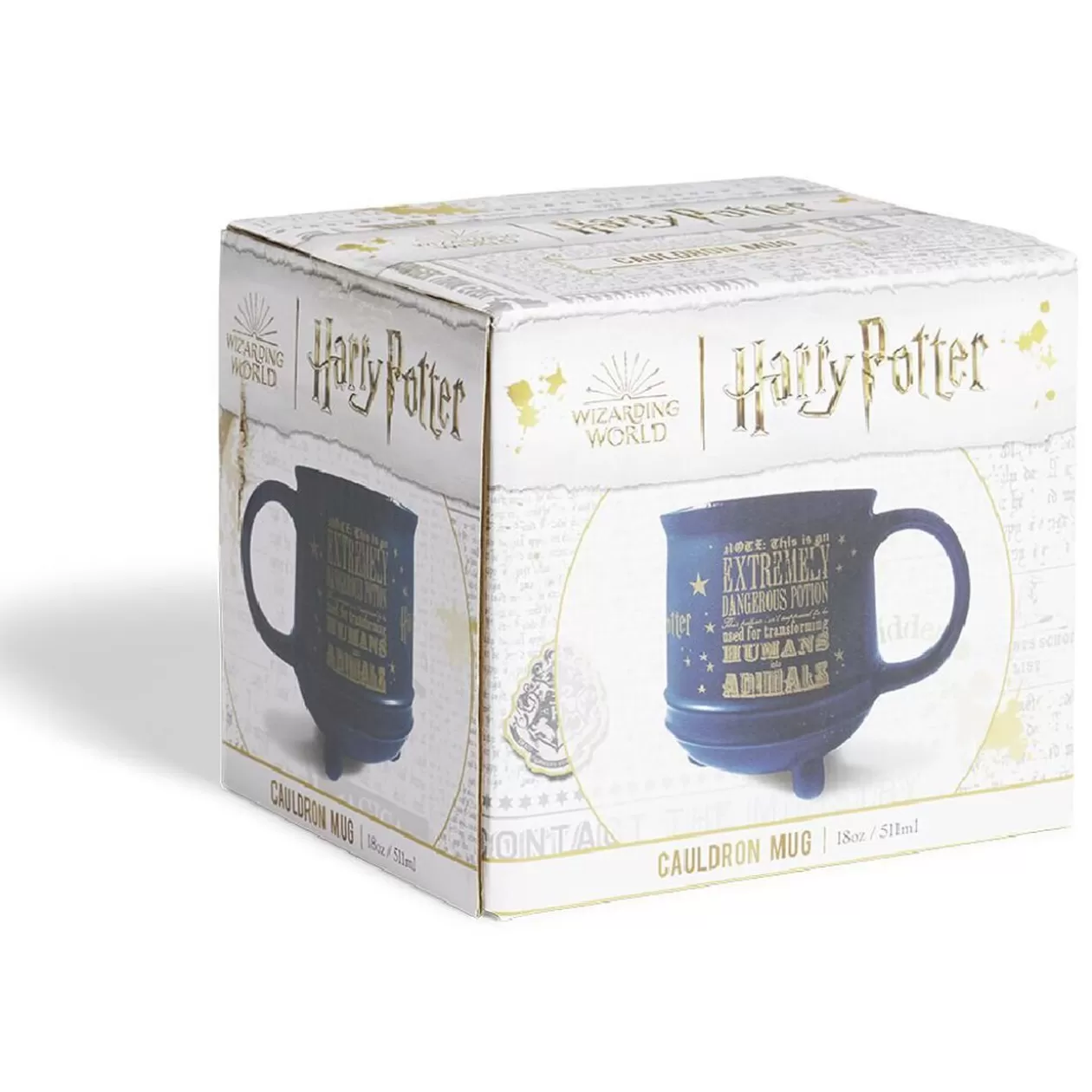 Gifi Mug Harry Potter chaudron bleu et doré 511ml< Vaisselle Et Accessoires De Table