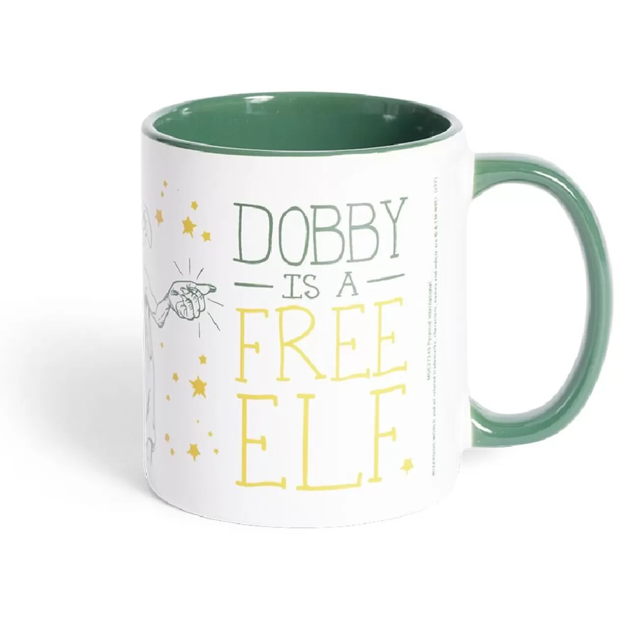 Mug Harry Potter Dobby blanc et vert 315ml>Gifi Shop