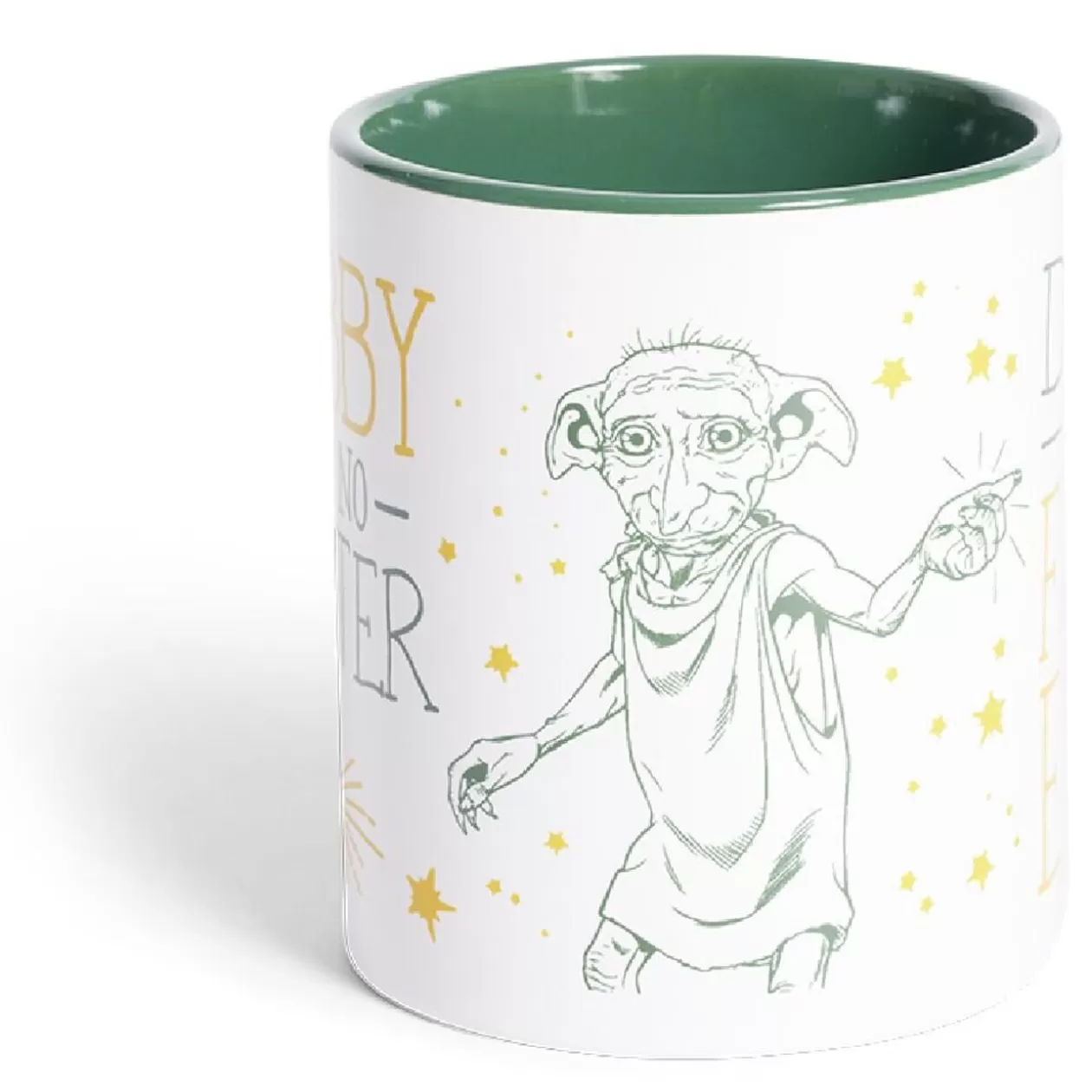 Mug Harry Potter Dobby blanc et vert 315ml>Gifi Shop