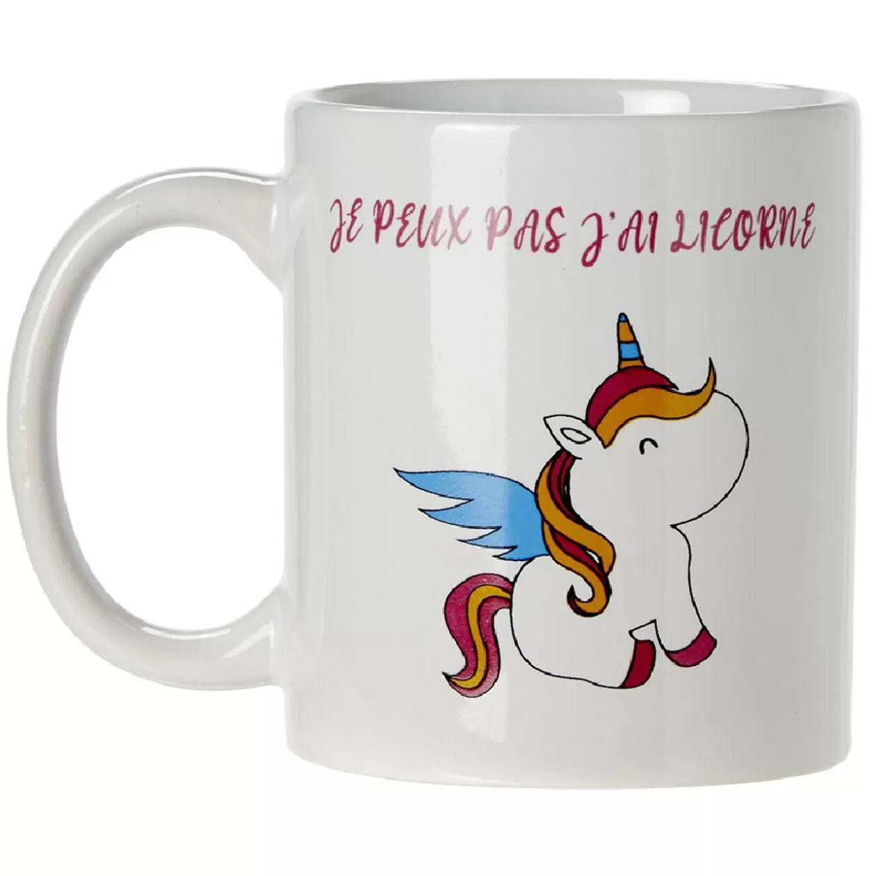 Gifi Mug imprimé humour licorne ou princesse< Vaisselle Et Accessoires De Table