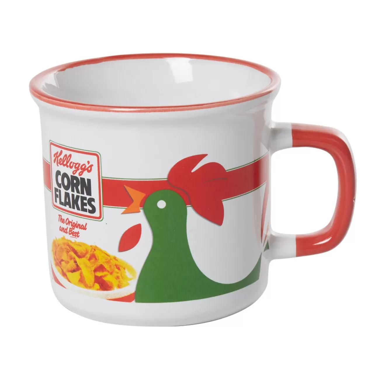 Mug Kellogg's Corn flakes blanc rouge et noir>Gifi Store