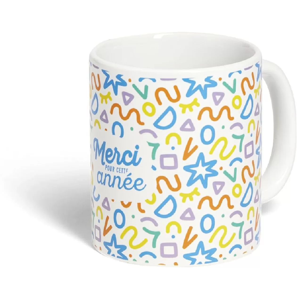 Mug Merci pour cette année céramique Ø8xH10cm 4 modèles>Gifi Flash Sale
