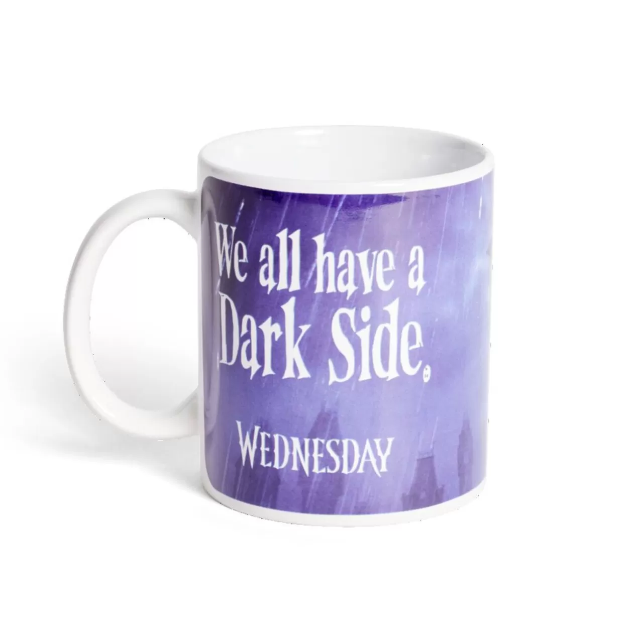Mug Mercredi Addams Nous avons tous un côté sombre 315ml>Gifi Store