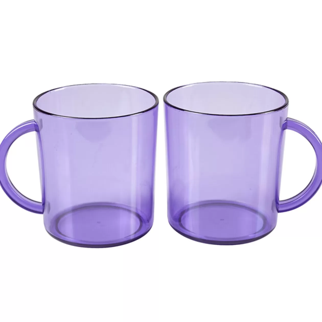 Gifi Mug plastique violet x2< Vaisselle Et Accessoires De Table