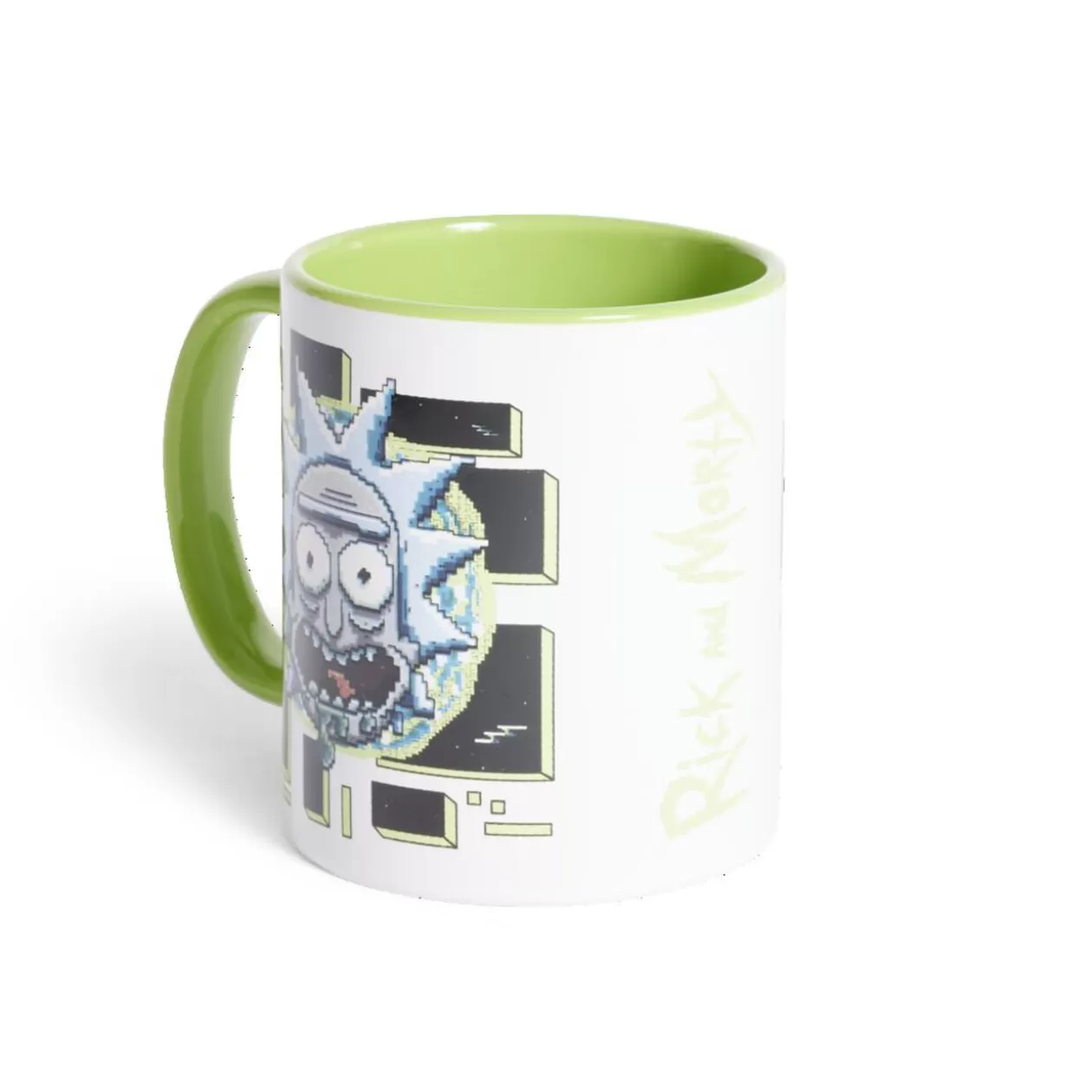 Mug Rick et Morty blanc et vert clair 315ml>Gifi Shop