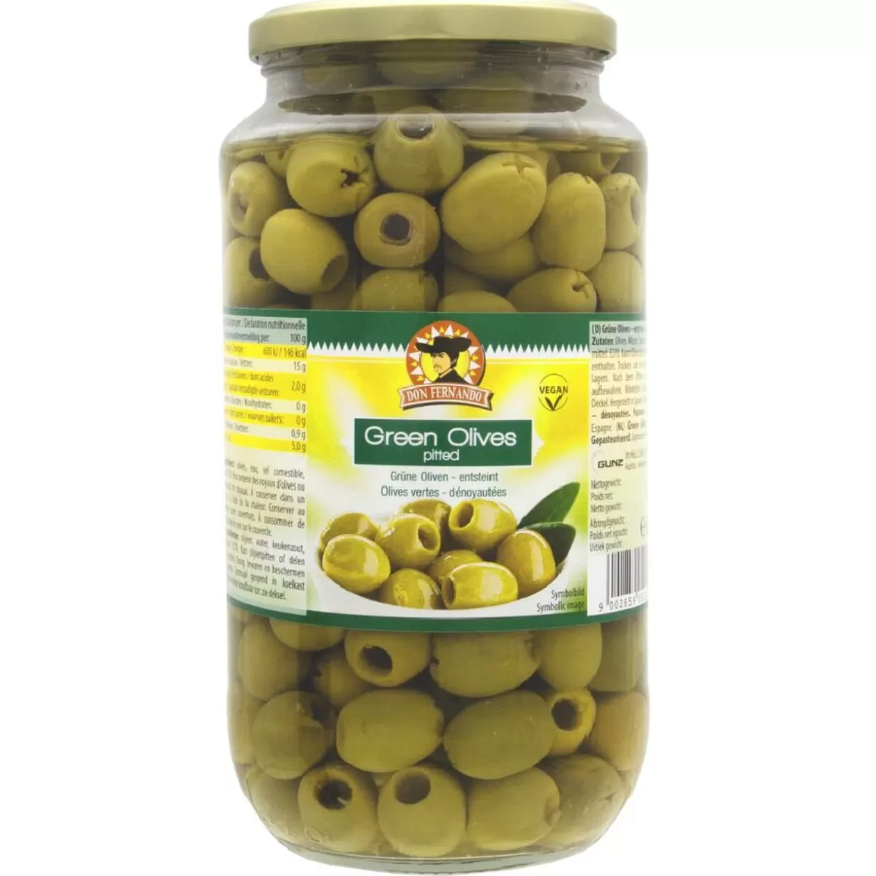 Olives vertes dénoyautées en pot de 920g>Gifi Fashion
