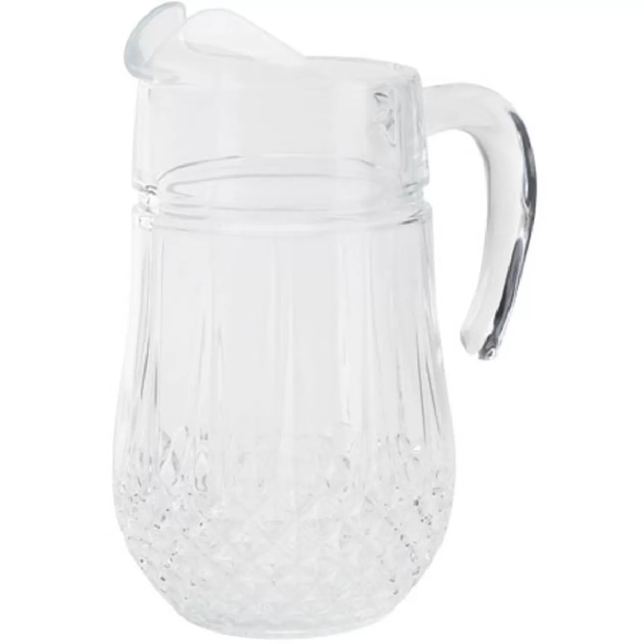 Pichet en verre gamme Longchamp Cristal D'Arques Paris 1,5 L>Gifi Discount
