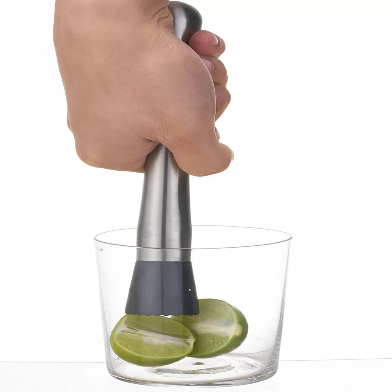 Gifi Pilon à cocktail denté inox gris et noir< Préparation Culinaire