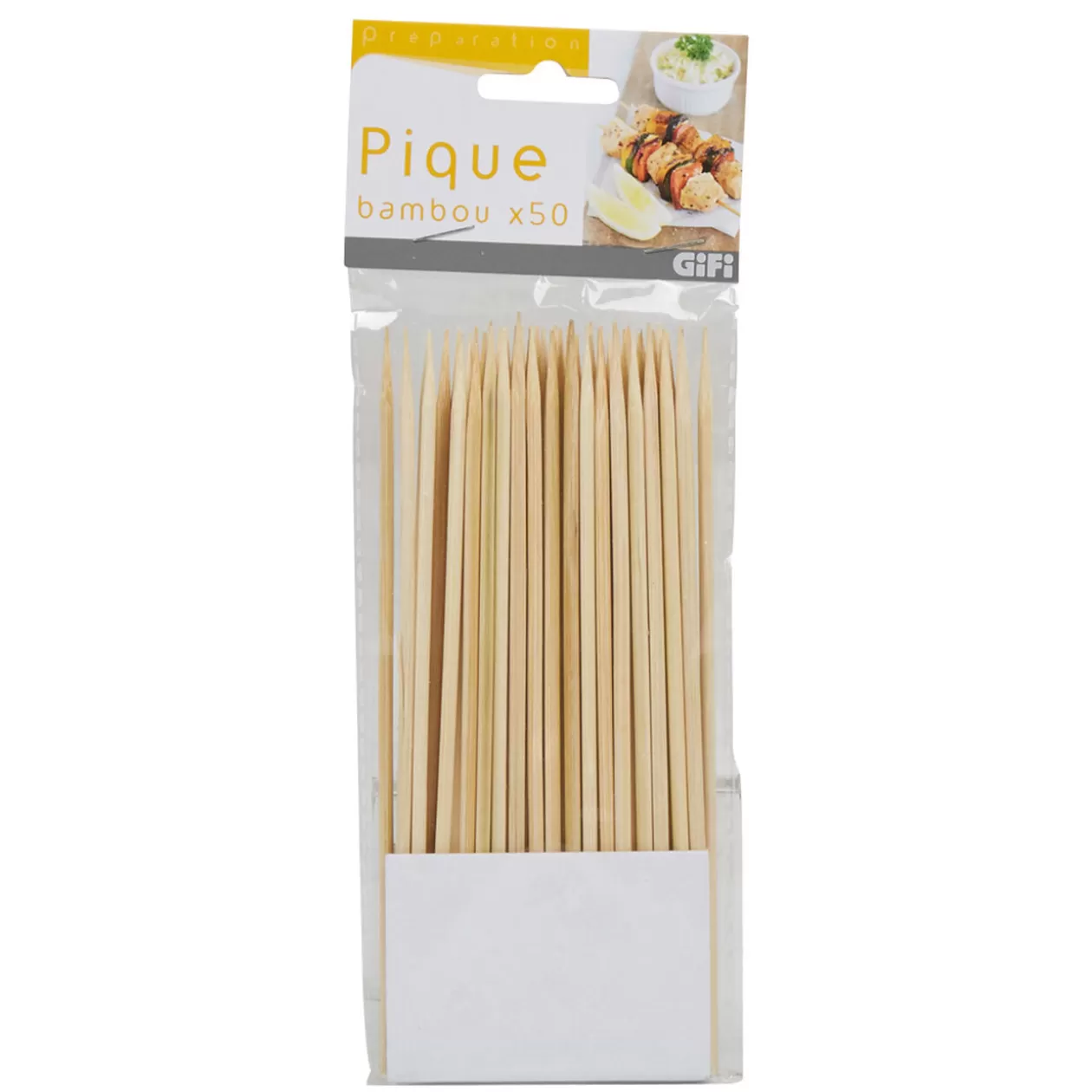 Gifi Pique en bambou x50< Vaisselle Et Accessoires De Table