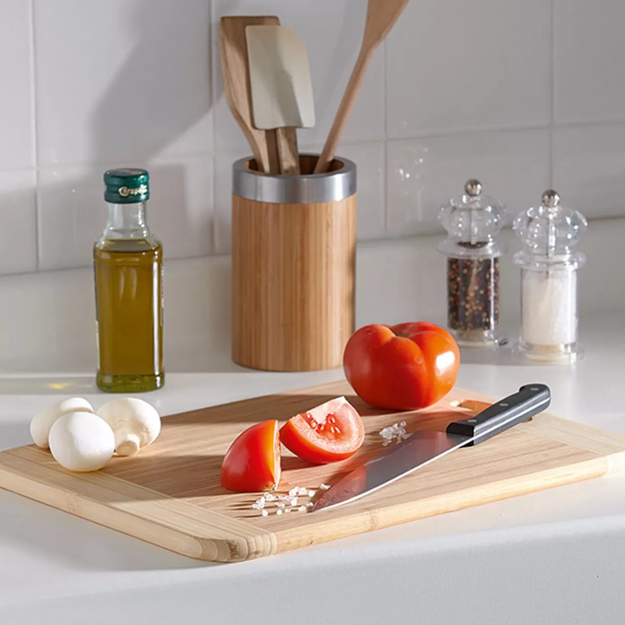 Gifi Planche à découper bambou< Préparation Culinaire