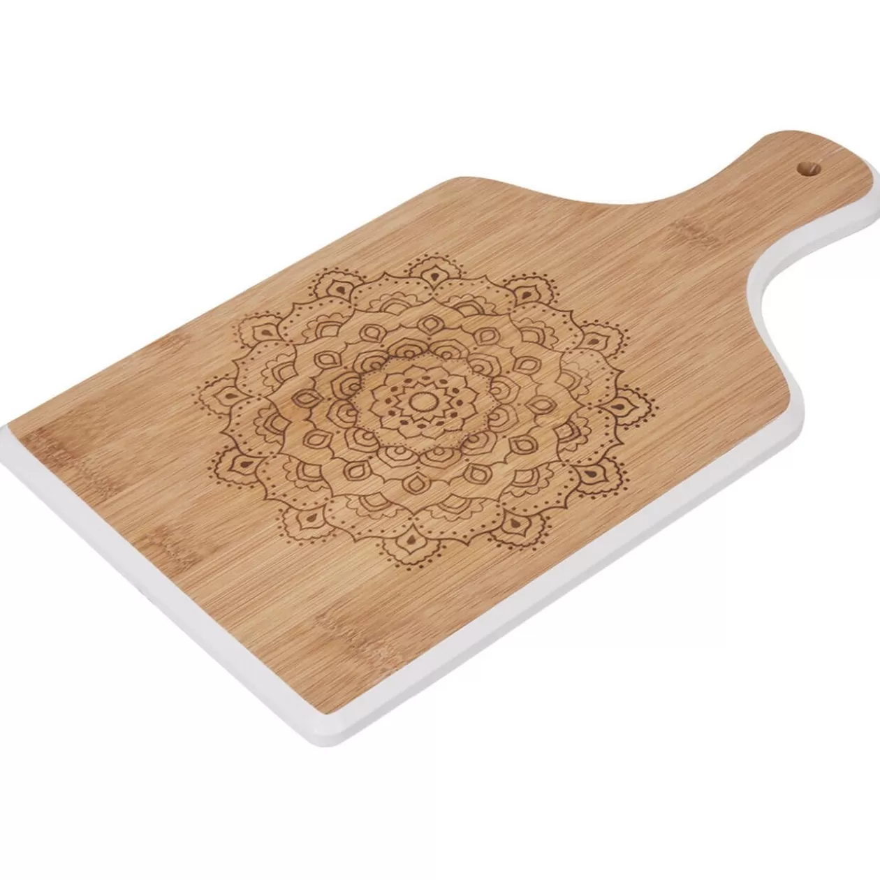 Gifi Planche à découper bambou décor rosace< Préparation Culinaire