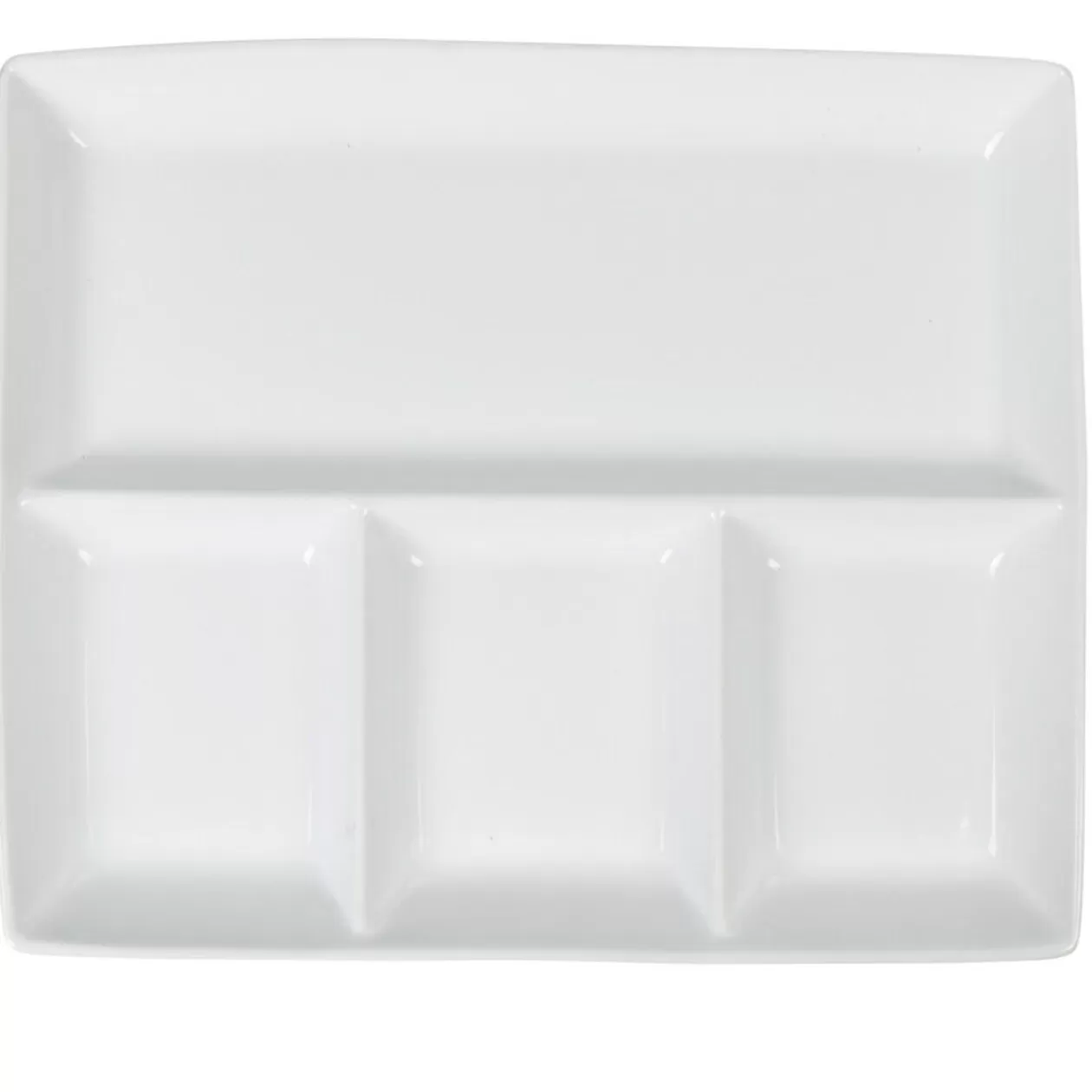 Plat à 4 compartiments blanc>Gifi Shop