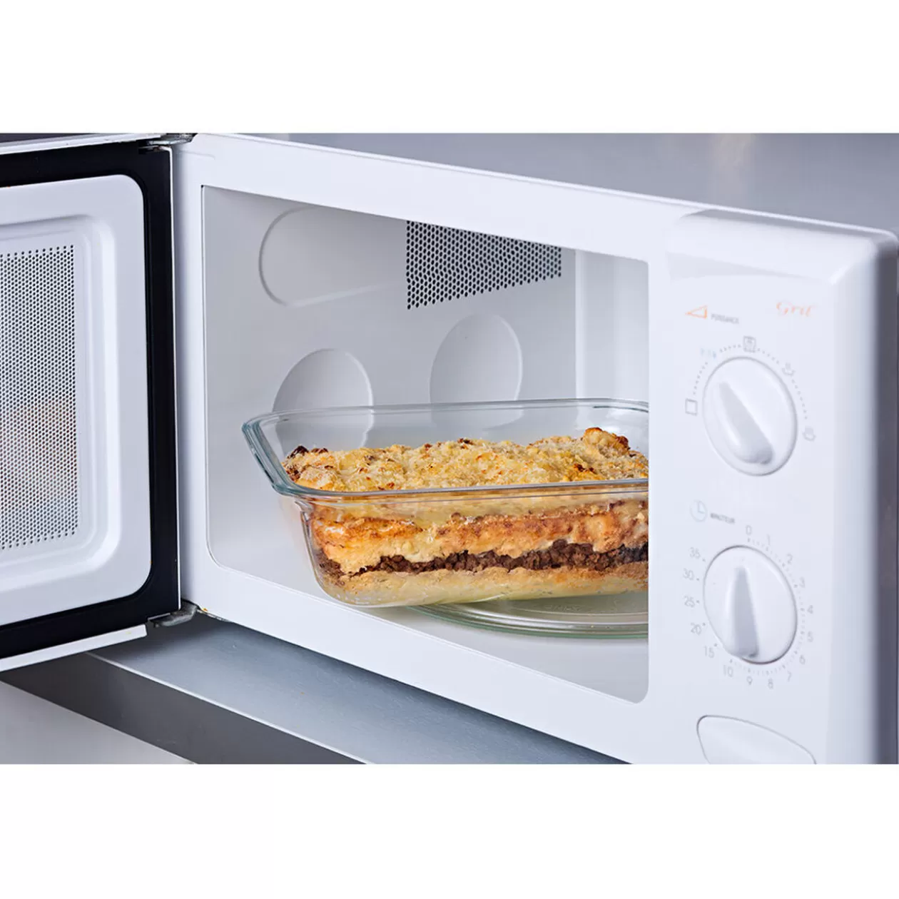 Gifi Plat à four avec couvercle hermétique Ô Cuisine 24x18 cm< Conservation Alimentaire