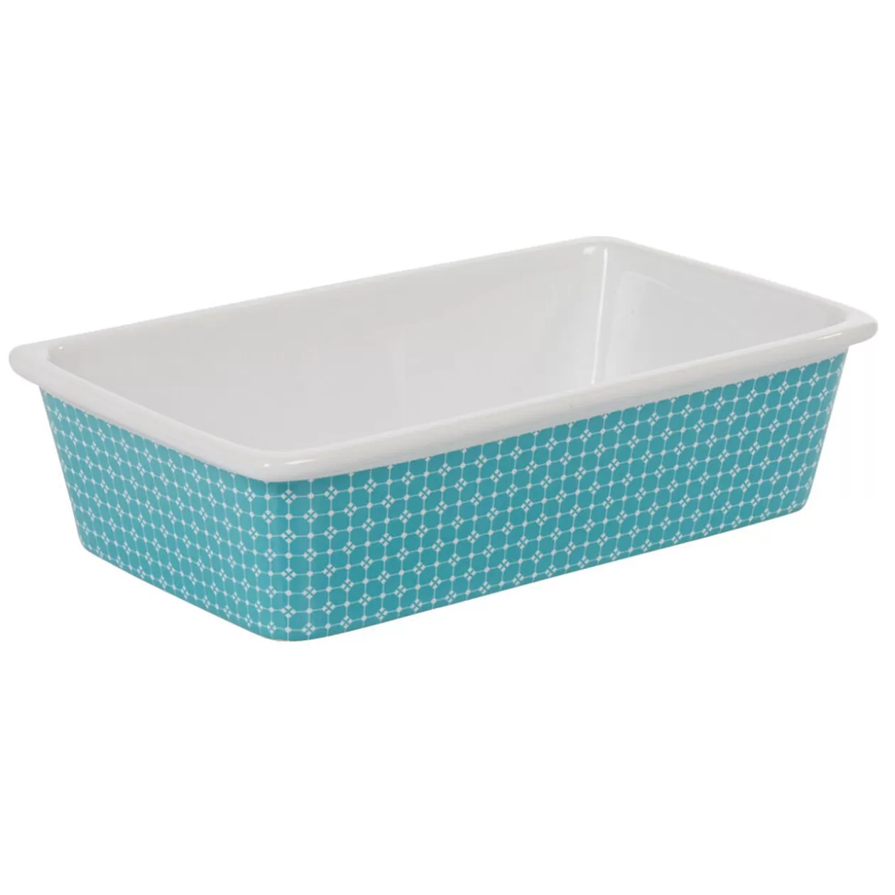 Gifi Plat à four design bleu turquoise< Cuisson