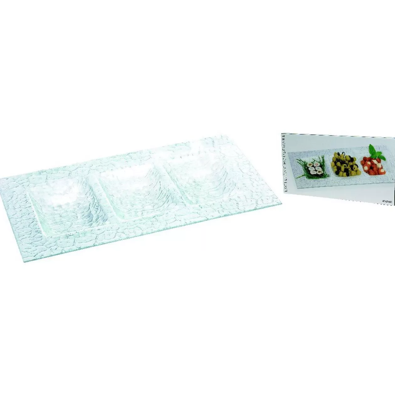 Gifi Plat de présentation transparent< Vaisselle Et Accessoires De Table
