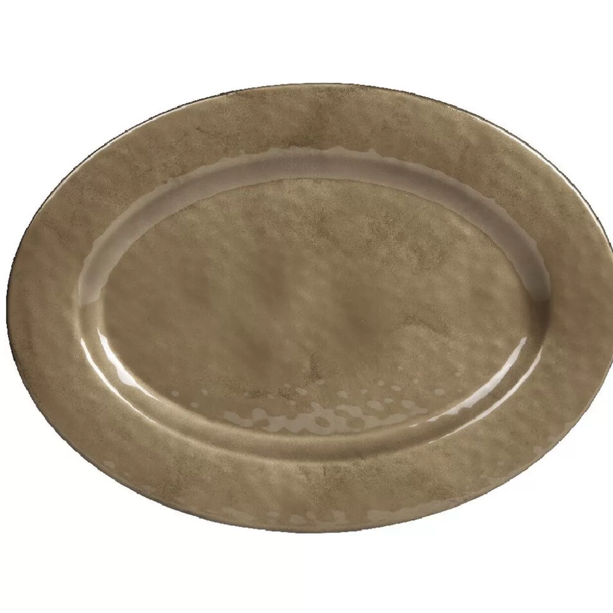 Gifi Plat ovale doré noir martelé< Vaisselle Et Accessoires De Table