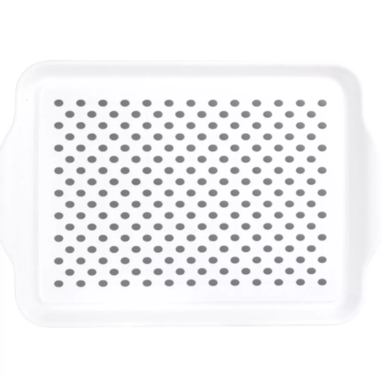 Gifi Plateau antidérapant blanc et gris< Vaisselle Et Accessoires De Table