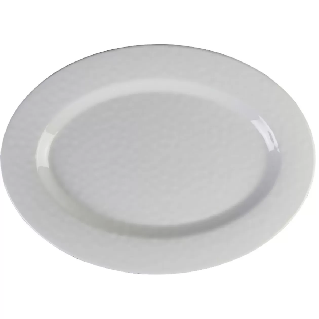 Plateau de service ovale martelé blanc>Gifi Cheap