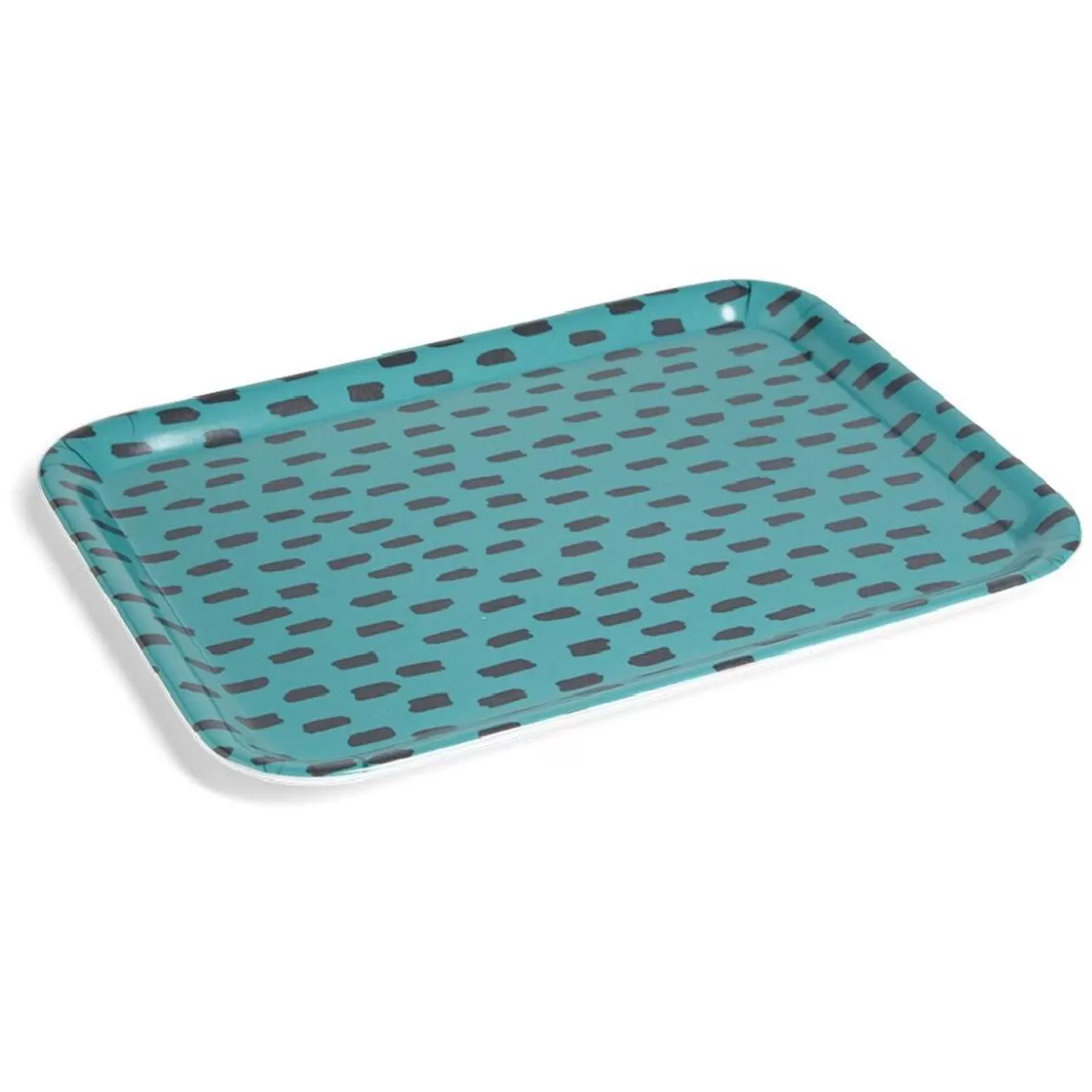 Gifi Plateau mélaminé vert 28,7x21,7x1,5cm< Vaisselle Et Accessoires De Table