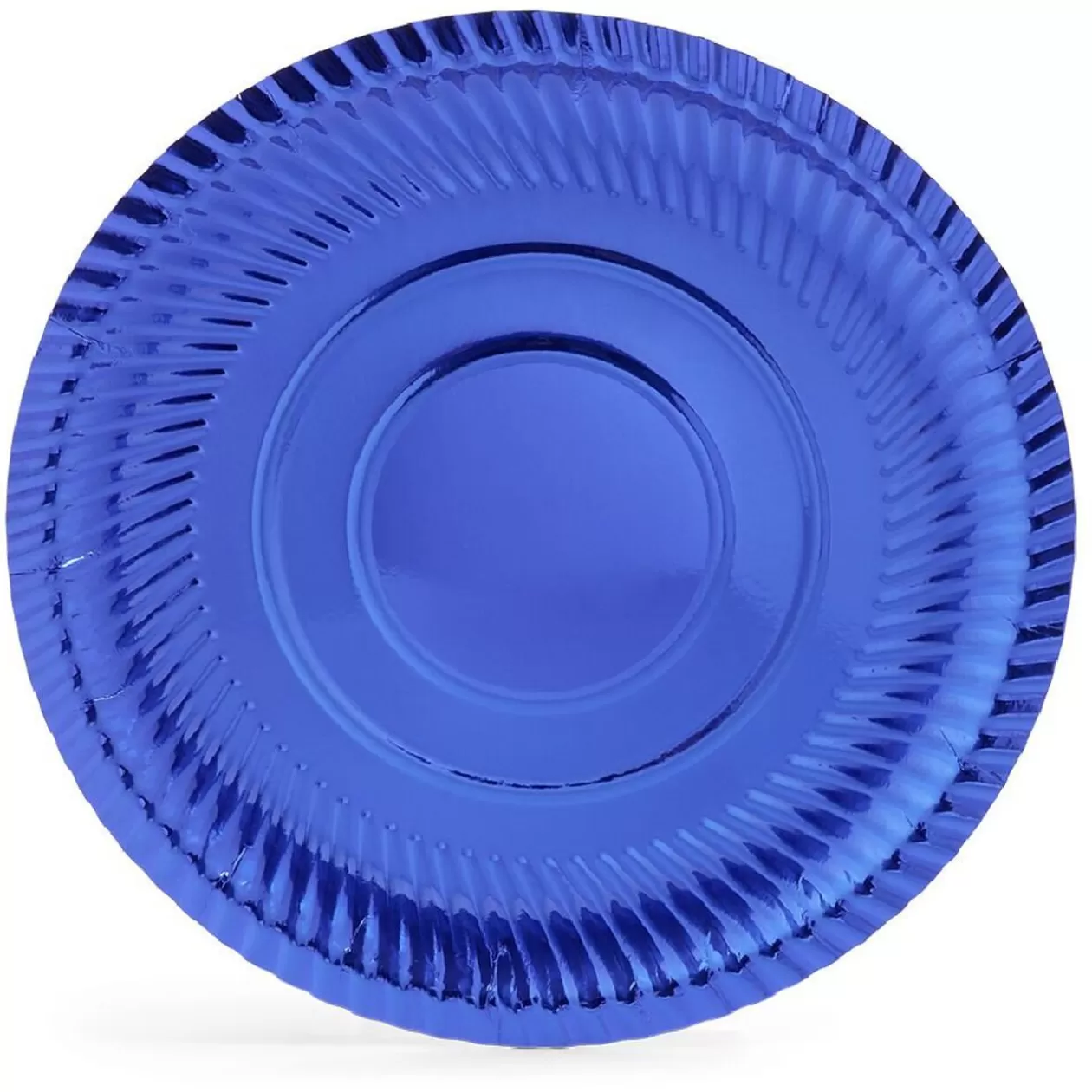 Plateau présentation carton bleu métallisé x3>Gifi Discount