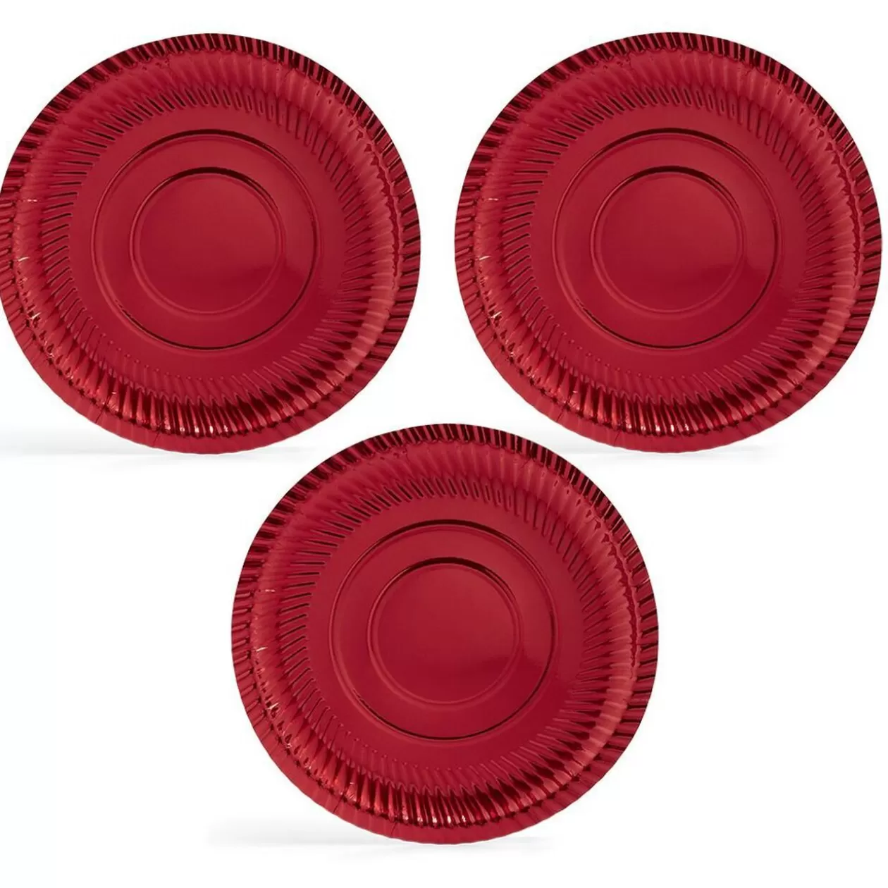 Gifi Plateau présentation carton rouge métallisé x3< Vaisselle Et Accessoires De Table