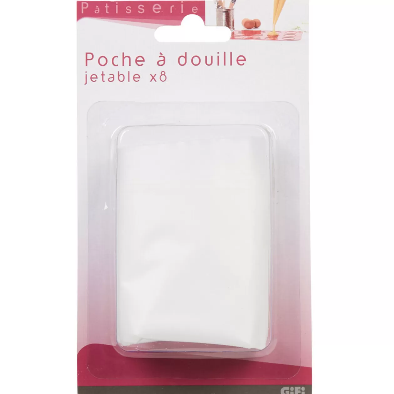 Gifi Poche à douille jetable x8< Préparation Culinaire