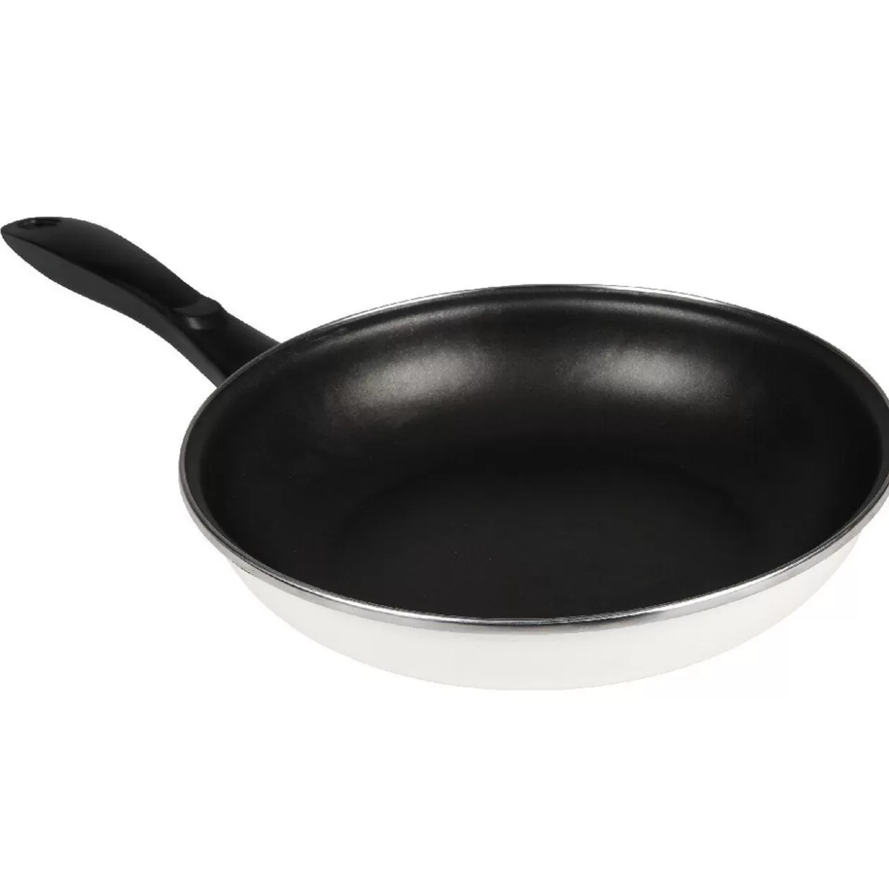 Gifi Poêle acier émaillé beige Ø 28 cm< Cuisson
